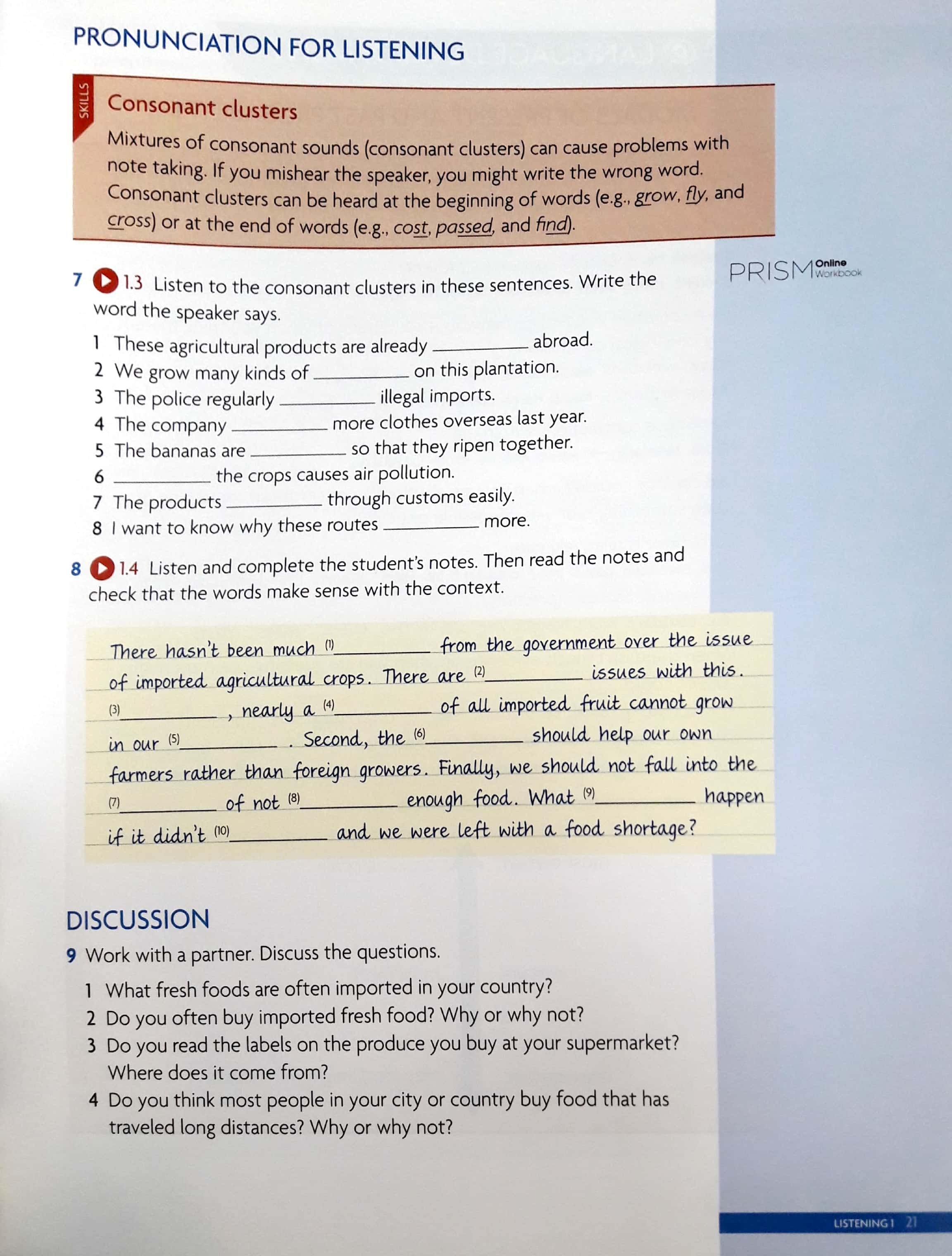 Prism Lvl 3 Listening&Speaking SB w OWB