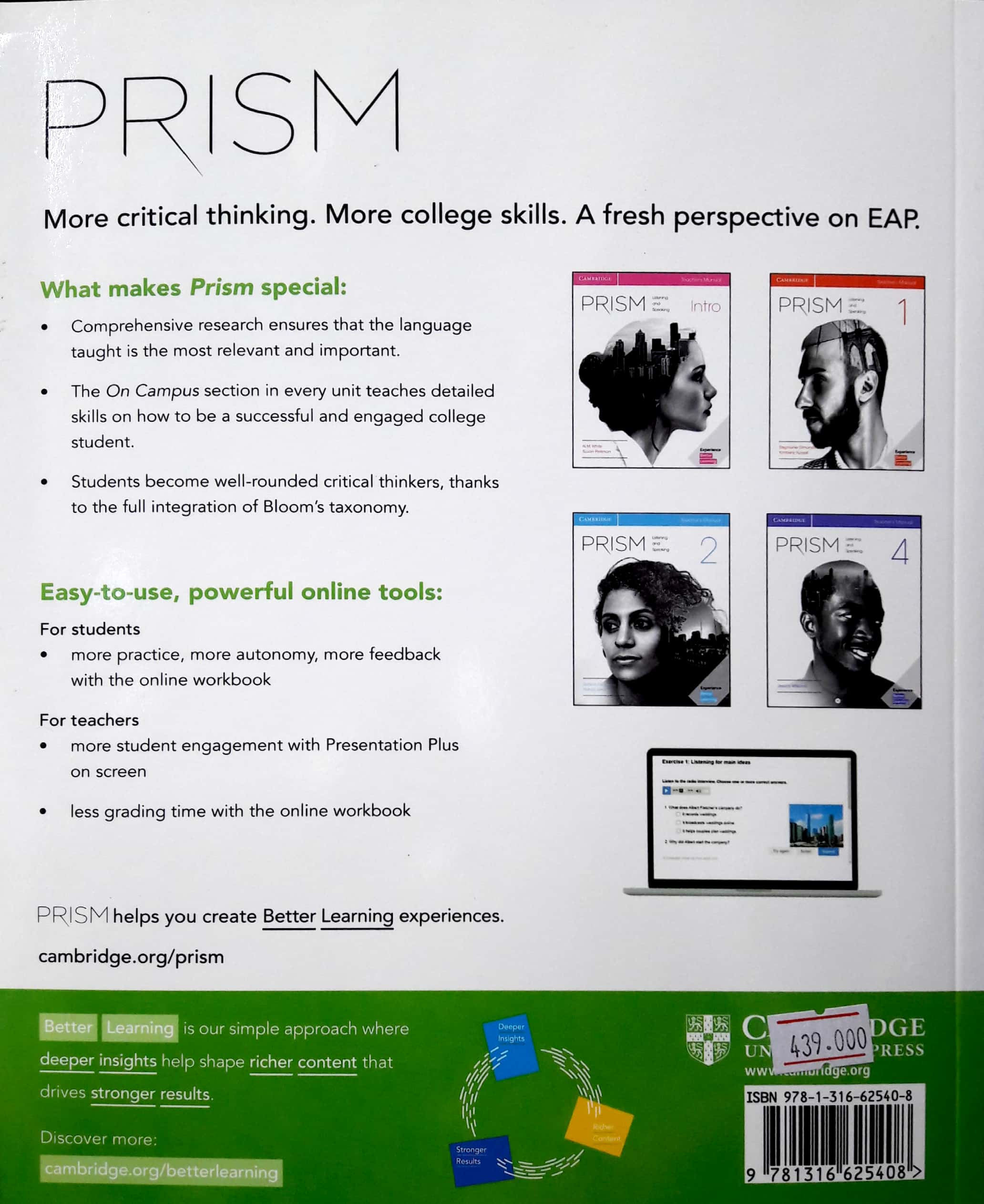 Prism Lvl 3 Listening&Speaking Tchr's Manual