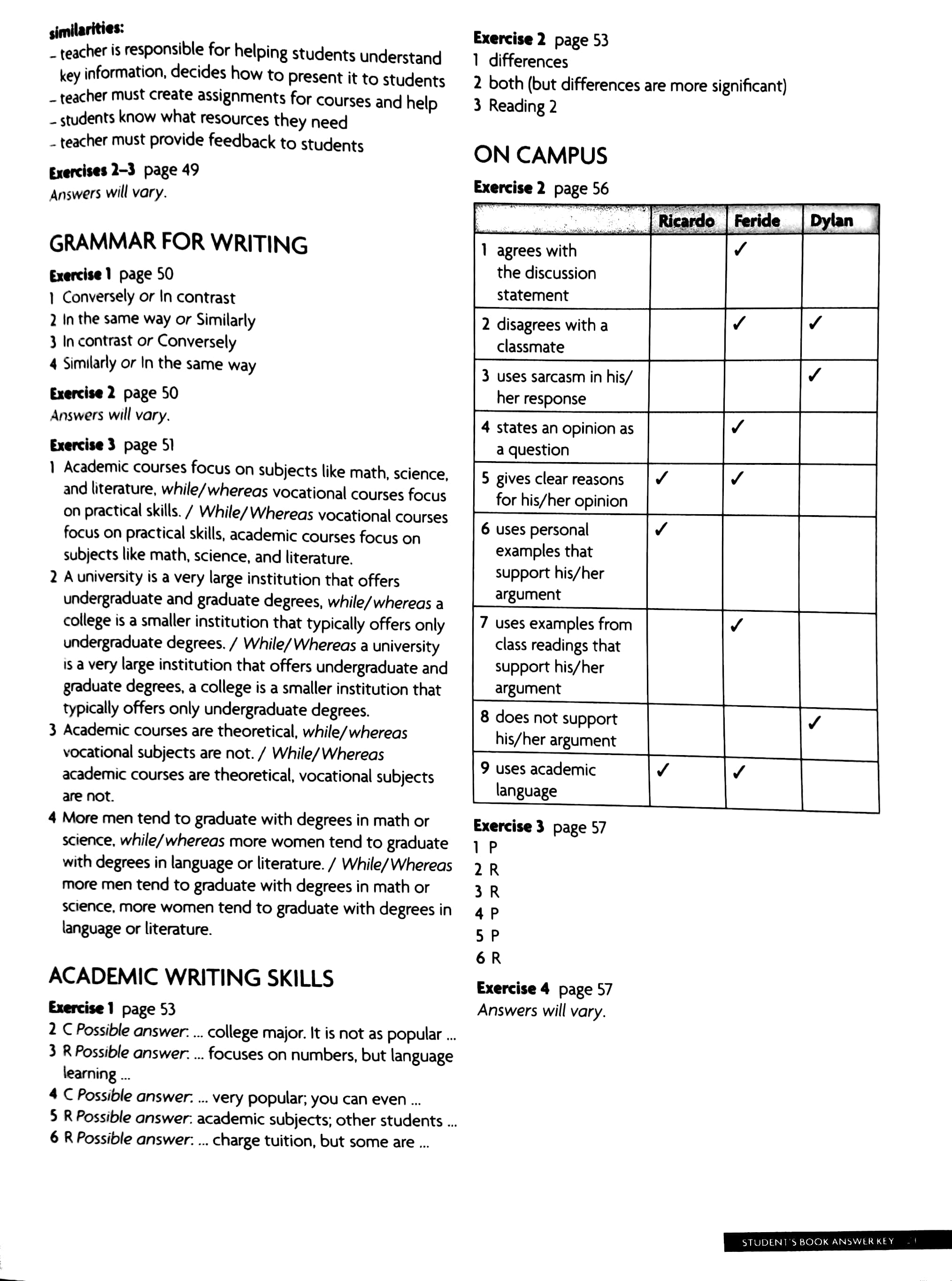 Prism Lvl 3 Reading&Writing Tchr's Manual
