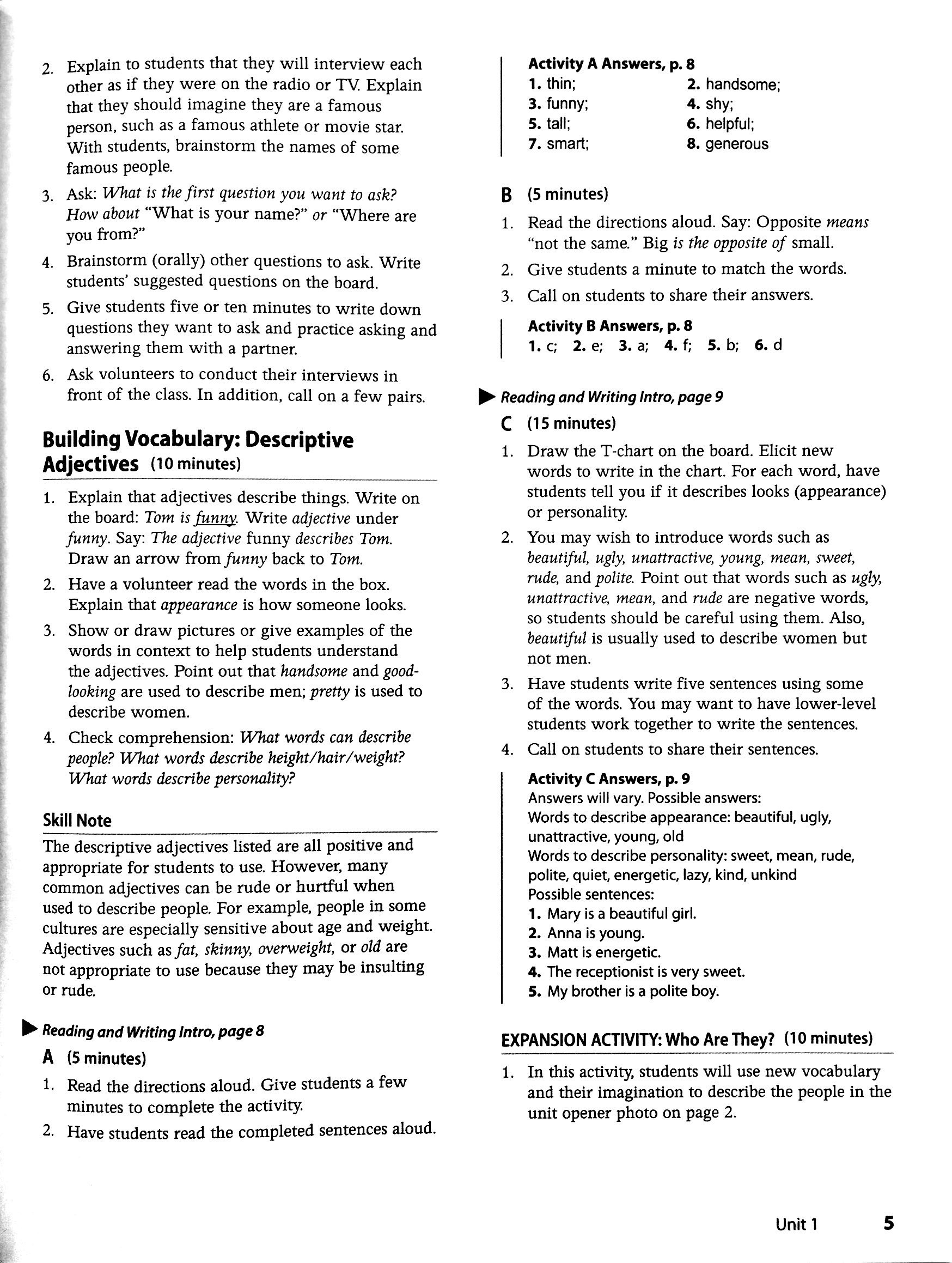 Q Skills for Success Reading and Writing Introductory Teacher’s Book