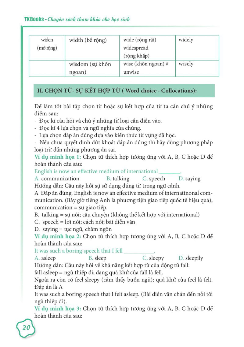 Rèn Kỹ Năng Làm Bài Trắc Nghiệm Từ Vựng Môn Tiếng Anh PDF Rèn Kỹ Năng Làm Bài Trắc Nghiệm Từ Vựng Môn Tiếng Anh PDF