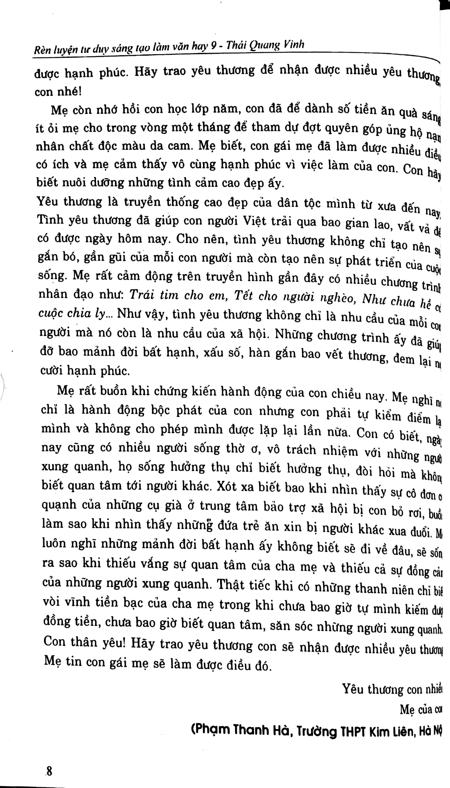 Rèn Luyện Tư Suy Sáng Tạo Làm Bài Văn Hay 9 PDF đọc ebook online, epub online, nghe sách nói audio miễn phí.