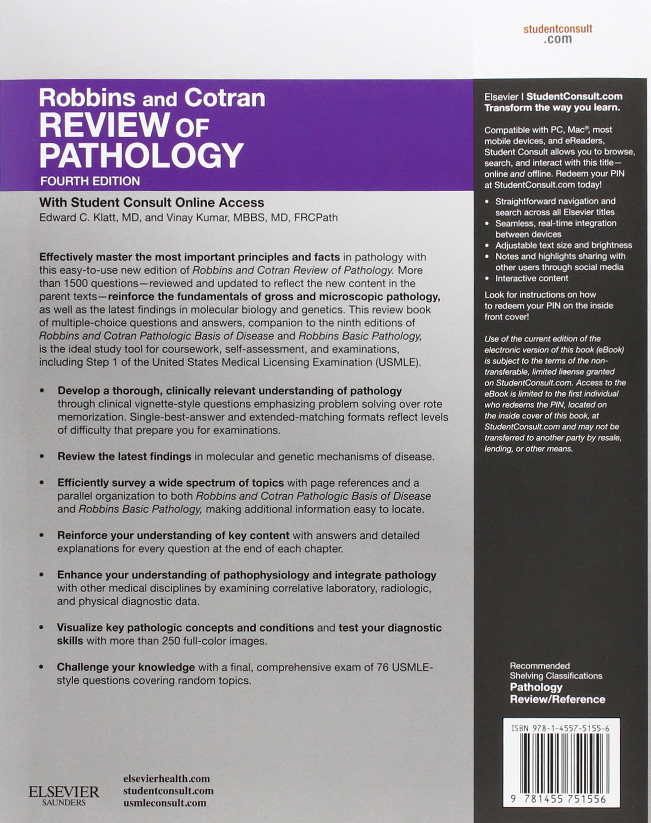 Robbins and cotran review of pathology fahasa com