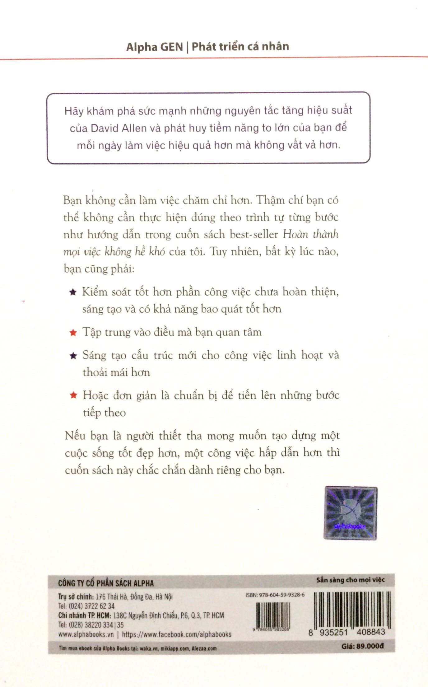 Sẵn Sàng Cho Mọi Việc 2018 PDF