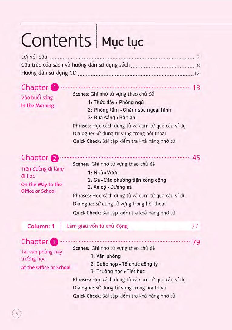 Sổ Tay Từ Vựng Tiếng Anh - Từ Lúc Thức Giấc Đến Khi Đi Ngủ Bao Gồm Sách Và 1 Đĩa Mp3 PDF Sổ Tay Từ Vựng Tiếng Anh - Từ Lúc Thức Giấc Đến Khi Đi Ngủ Bao Gồm Sách Và 1 Đĩa Mp3 PDF
