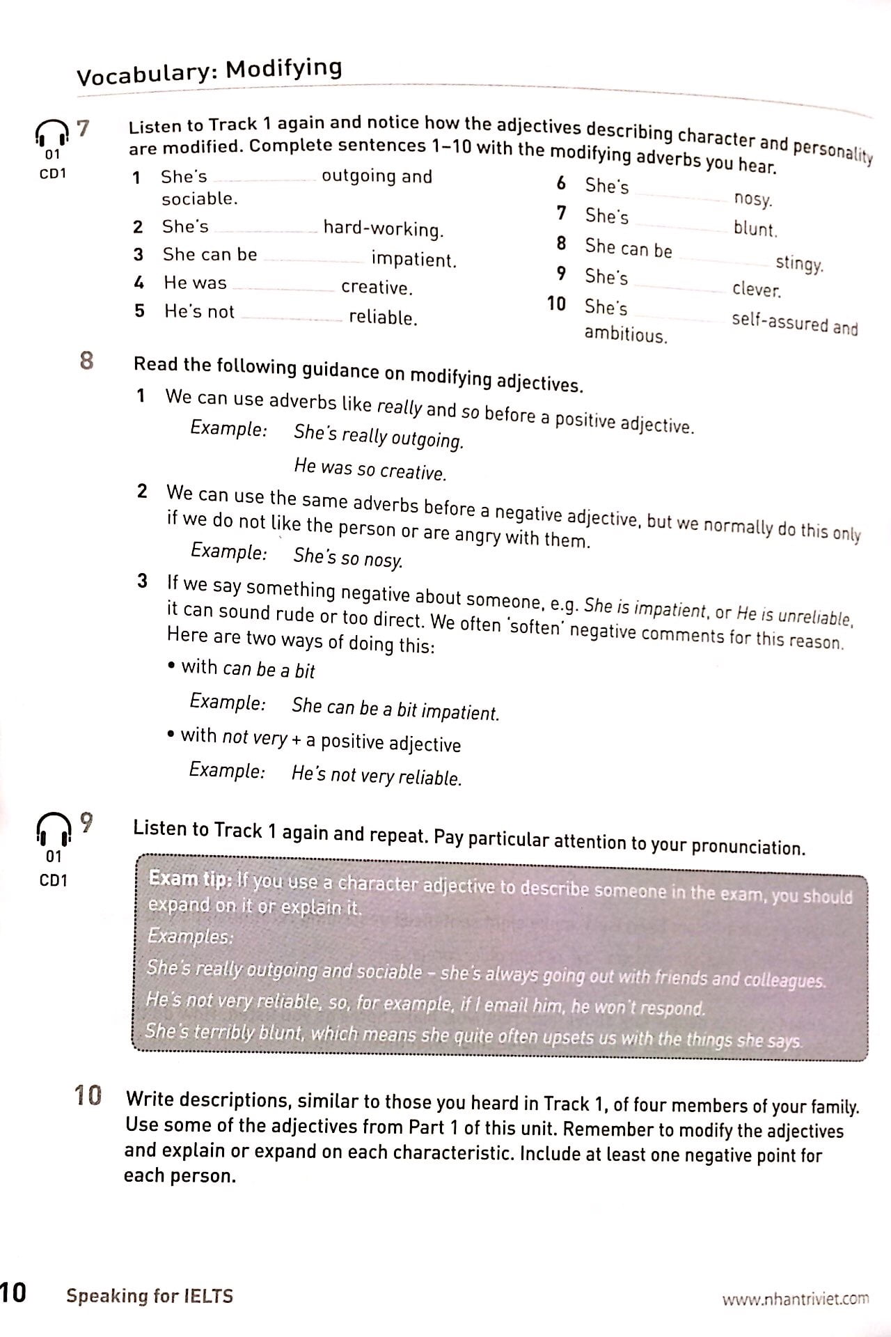Speaking For IELTS (Kèm CD) PDF đọc ebook online, epub online, nghe sách nói audio miễn phí.