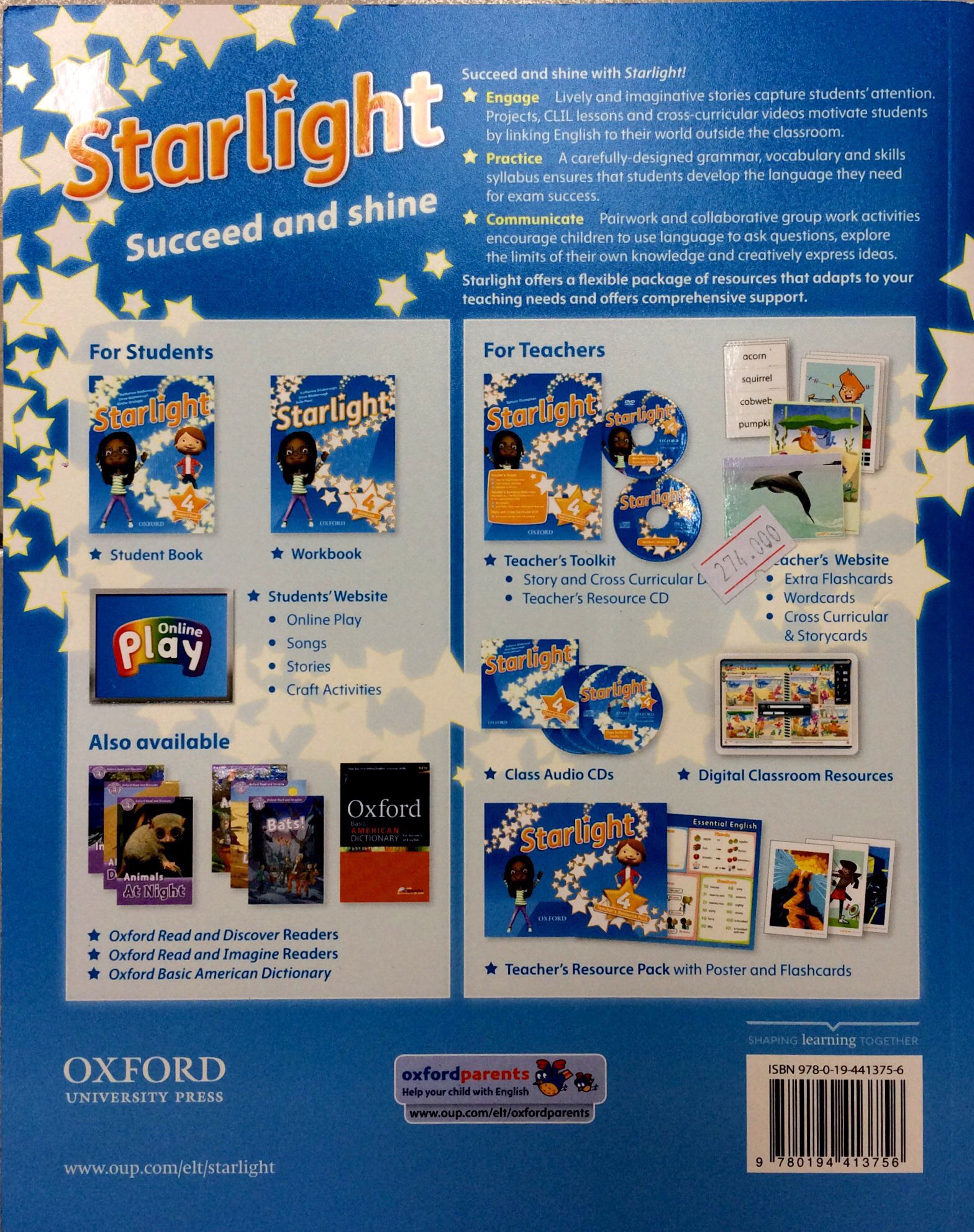 Starlight: Level 4: Student Book - FAHASA.COM