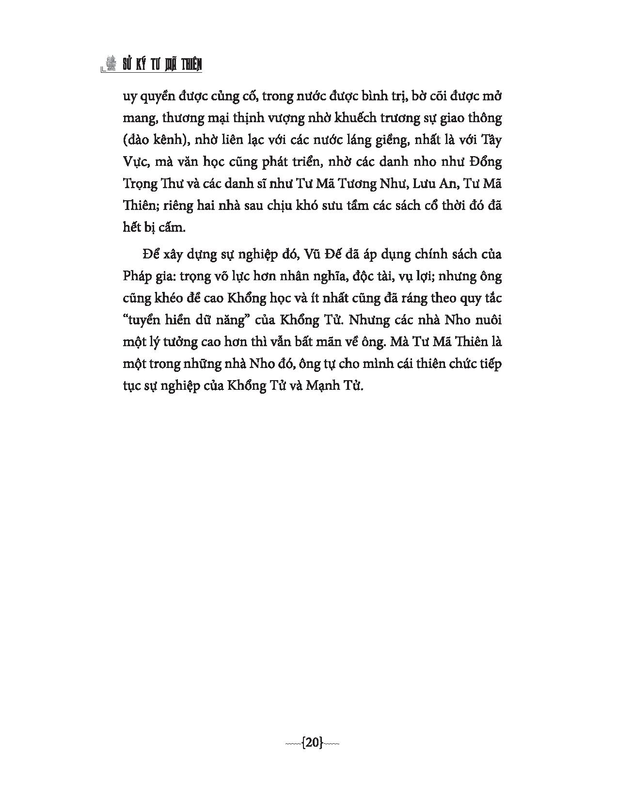 Sử Ký Tư Mã Thiên - Nguyễn Hiến Lê PDF Sử Ký Tư Mã Thiên - Nguyễn Hiến Lê PDF