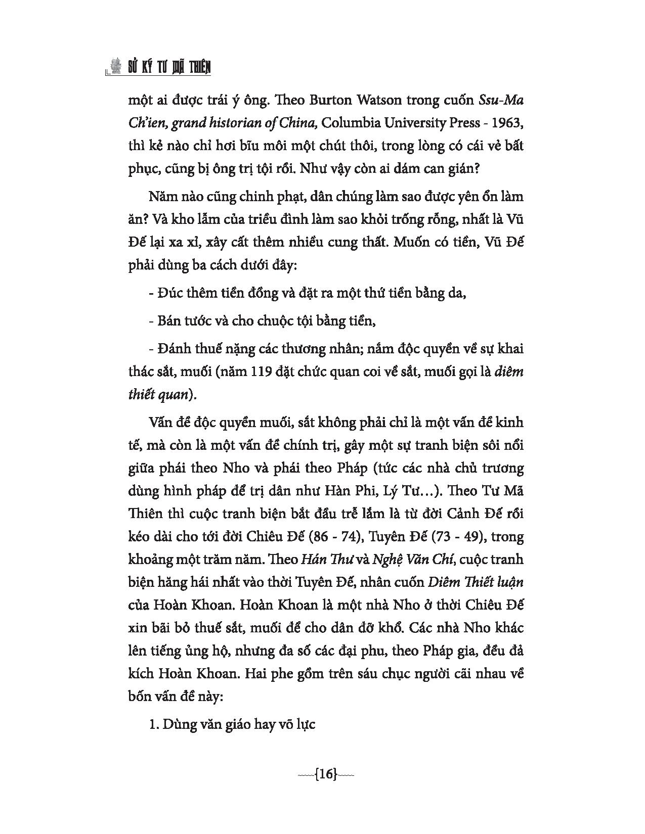 Sử Ký Tư Mã Thiên - Nguyễn Hiến Lê PDF Sử Ký Tư Mã Thiên - Nguyễn Hiến Lê PDF