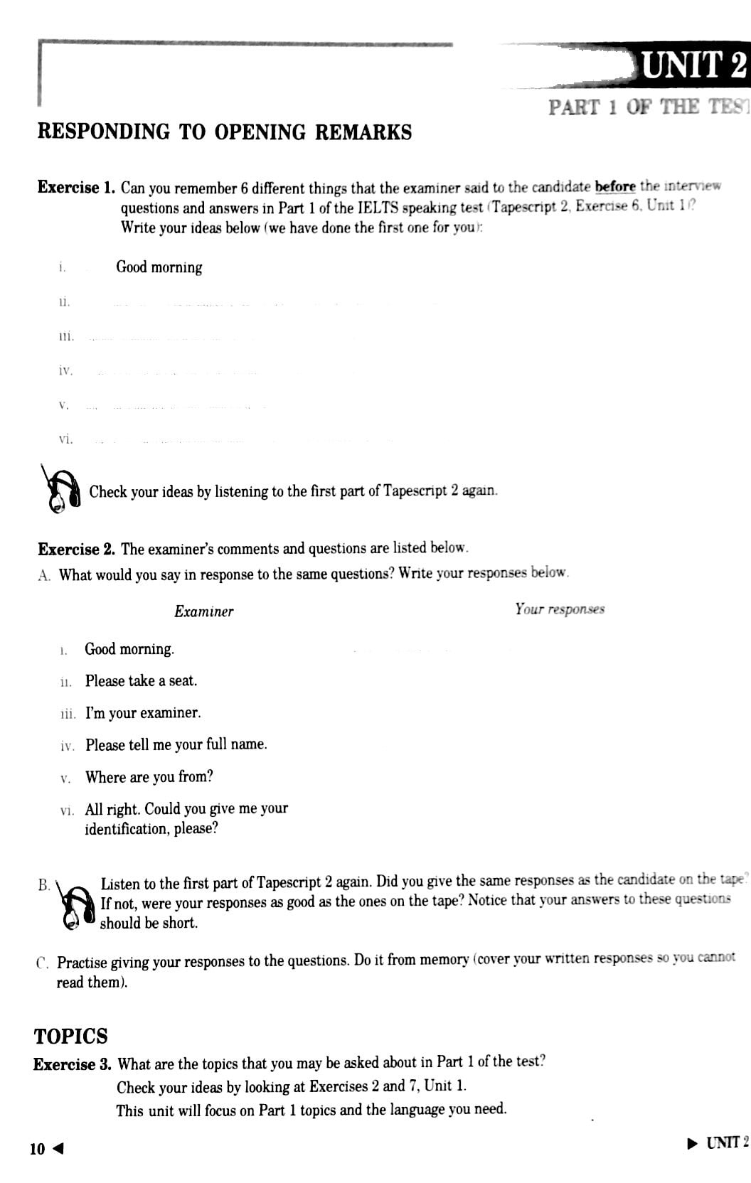 Tài liệu luyện thi IELTS kỹ năng nói - IELTS speaking preparation and practice PDF