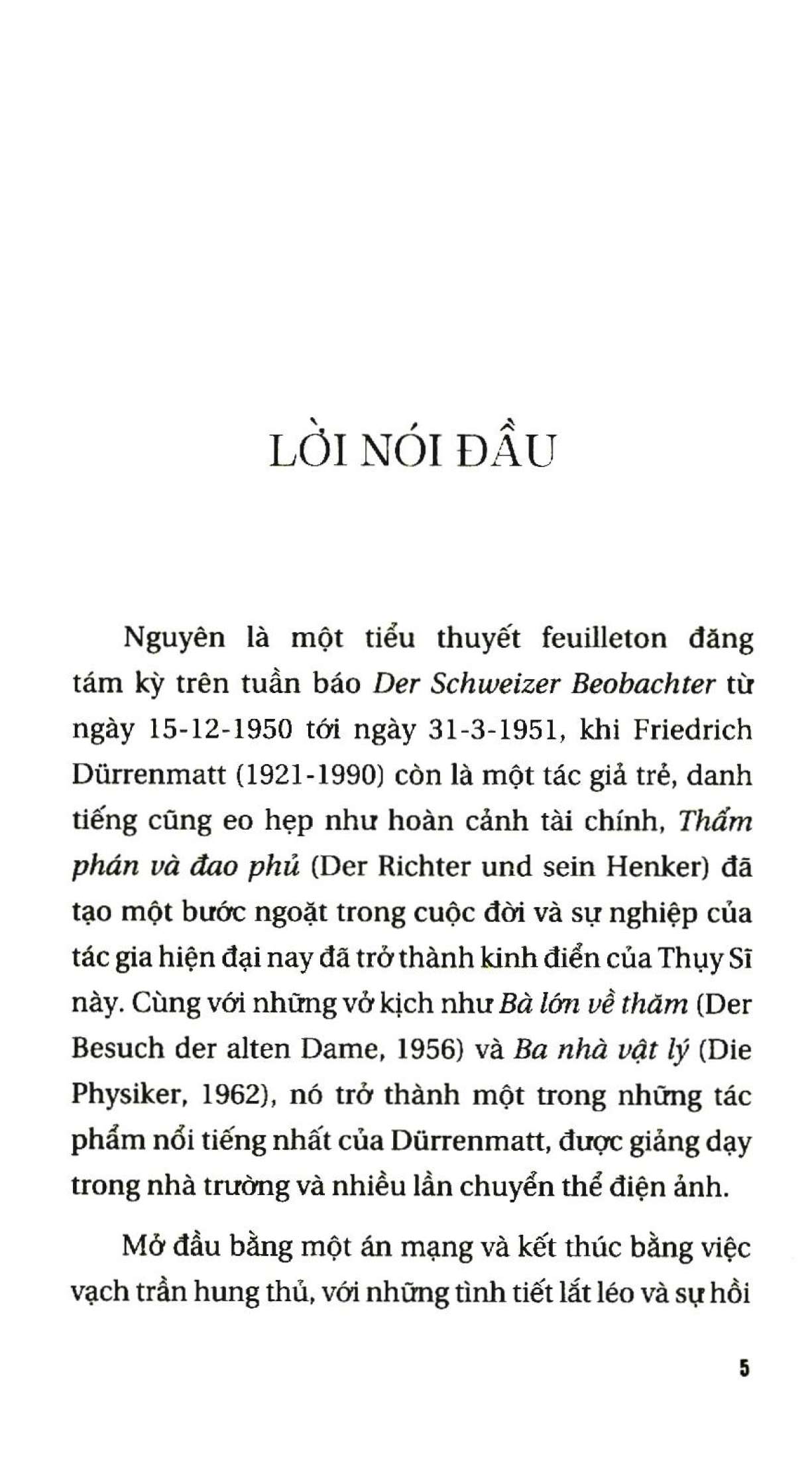 Thẩm Phán Và Đao Phủ PDF đọc ebook online, epub online, nghe sách nói audio miễn phí. Thẩm Phán Và Đao Phủ PDF đọc ebook online, epub online, nghe sách nói audio miễn phí.
