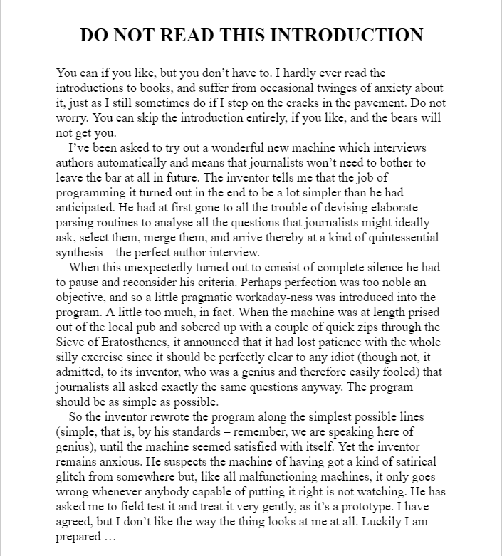 The Frood The Authorised and Very Official History of Douglas Adams