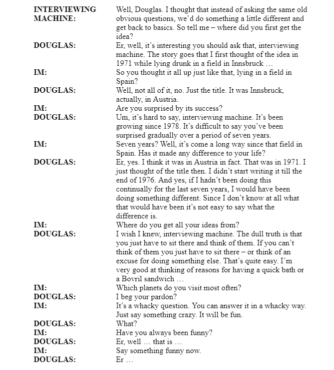 The Frood The Authorised and Very Official History of Douglas Adams