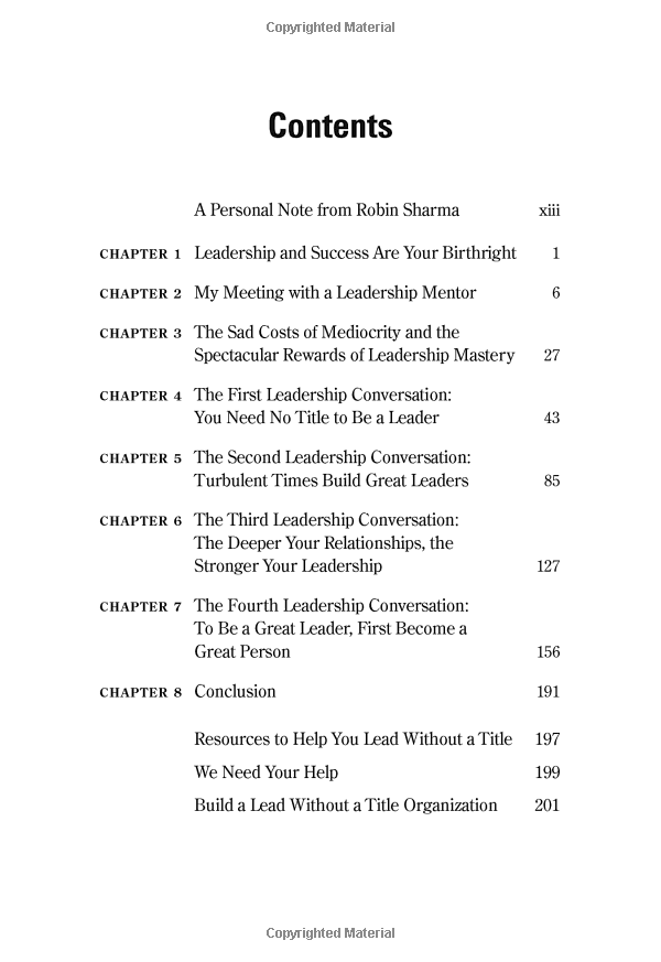 The Leader Who Had No Title: A Modern Fable on Real Success in Business and in Life PDF đọc ebook online, epub online, nghe sách nói audio miễn phí.