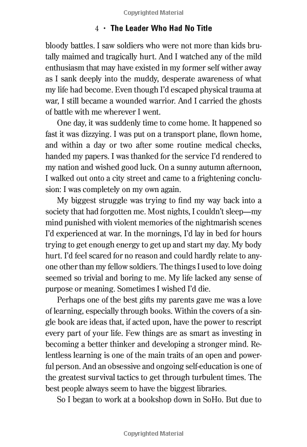 The Leader Who Had No Title: A Modern Fable on Real Success in Business and in Life PDF đọc ebook online, epub online, nghe sách nói audio miễn phí.