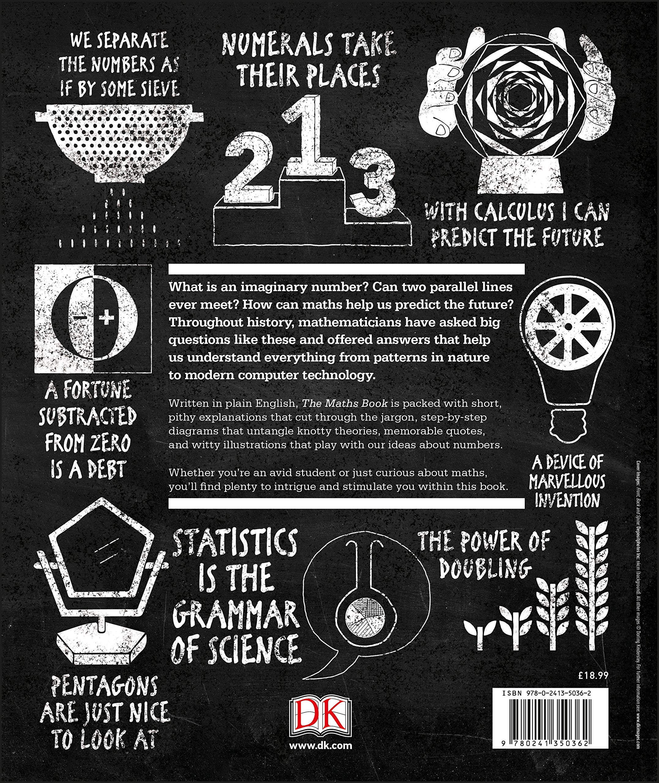 The Maths Book: Big Ideas Simply Explained - FAHASA.COM