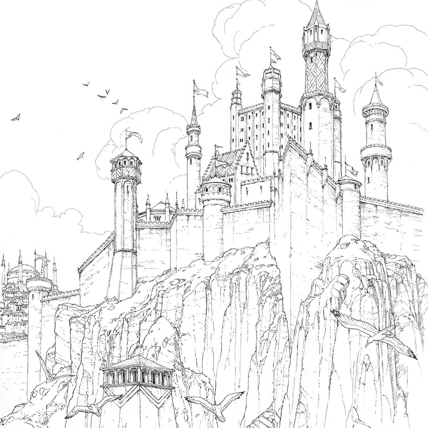 The Official A Game Of Thrones Colouring Book PDF đọc ebook online, epub online, nghe sách nói audio miễn phí.