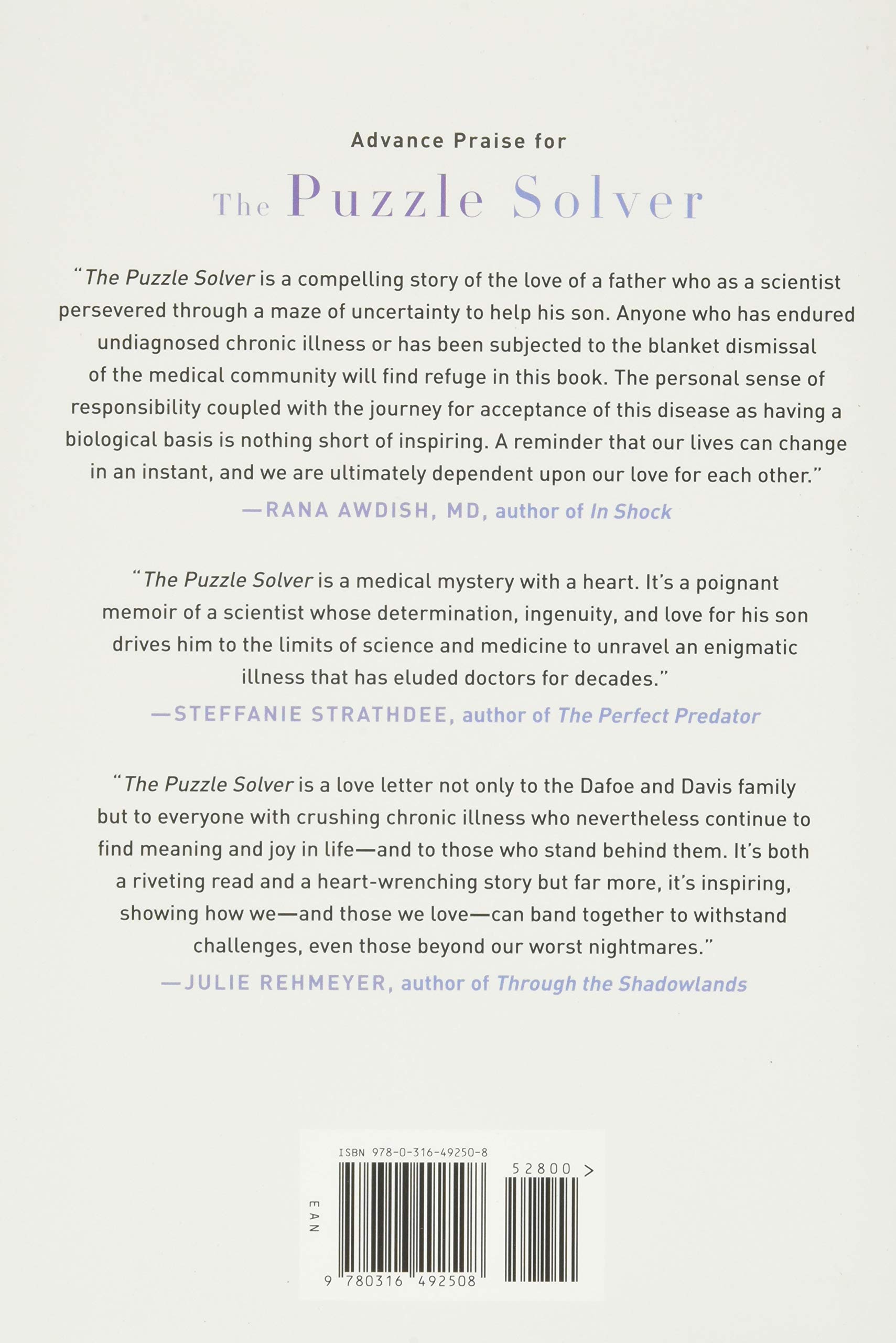 The Puzzle Solver: A Scientist's Desperate Quest To Cure the Illness That Stole His Son PDF đọc ebook online, epub online, nghe sách nói audio miễn phí.