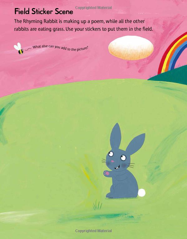 The Rhyming Rabbit Sticker Book