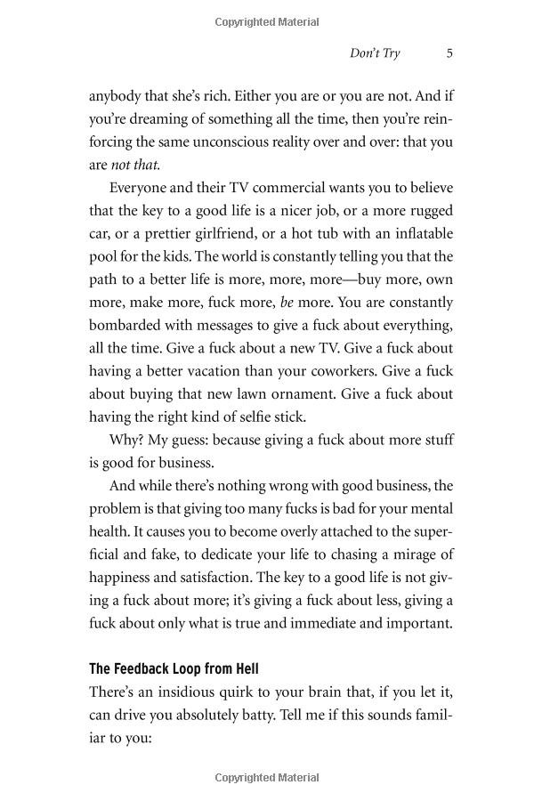 The Subtle Art of Not Giving a F*ck: A Counterintuitive Approach to Living a Good Life PDF đọc ebook online, epub online, nghe sách nói audio miễn phí. The Subtle Art of Not Giving a F*ck: A Counterintuitive Approach to Living a Good Life PDF đọc ebook online, epub online, nghe sách nói audio miễn phí.
