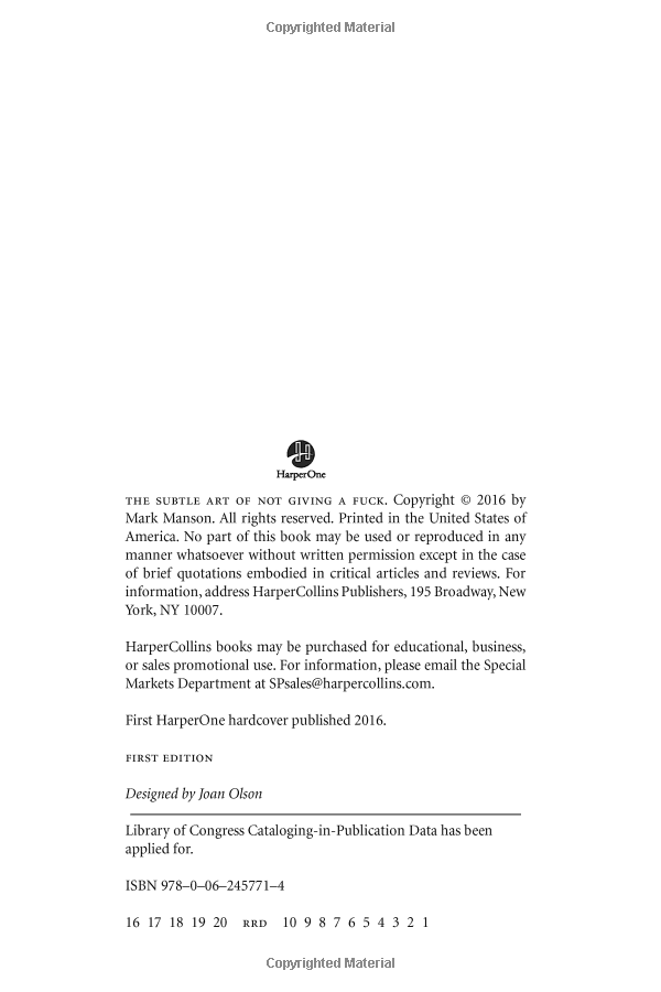 The Subtle Art of Not Giving a F*ck: A Counterintuitive Approach to Living a Good Life PDF đọc ebook online, epub online, nghe sách nói audio miễn phí. The Subtle Art of Not Giving a F*ck: A Counterintuitive Approach to Living a Good Life PDF đọc ebook online, epub online, nghe sách nói audio miễn phí.