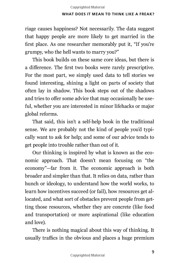 Think Like a Freak: The Authors of Freakonomics Offer to Retrain Your Brain PDF đọc ebook online, epub online, nghe sách nói audio miễn phí.