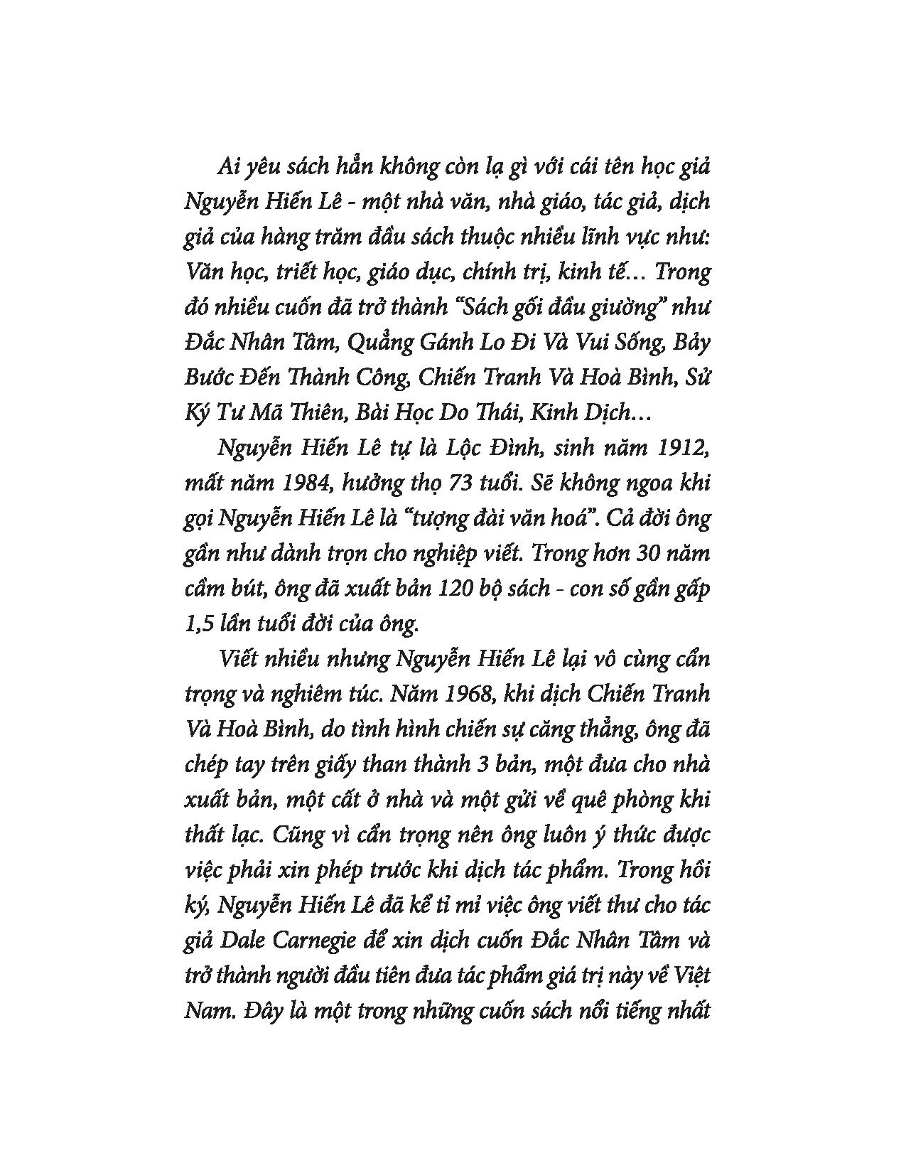 Thư Gửi Người Đàn Bà Không Quen Biết - Nguyễn Hiến Lê PDF Thư Gửi Người Đàn Bà Không Quen Biết - Nguyễn Hiến Lê PDF