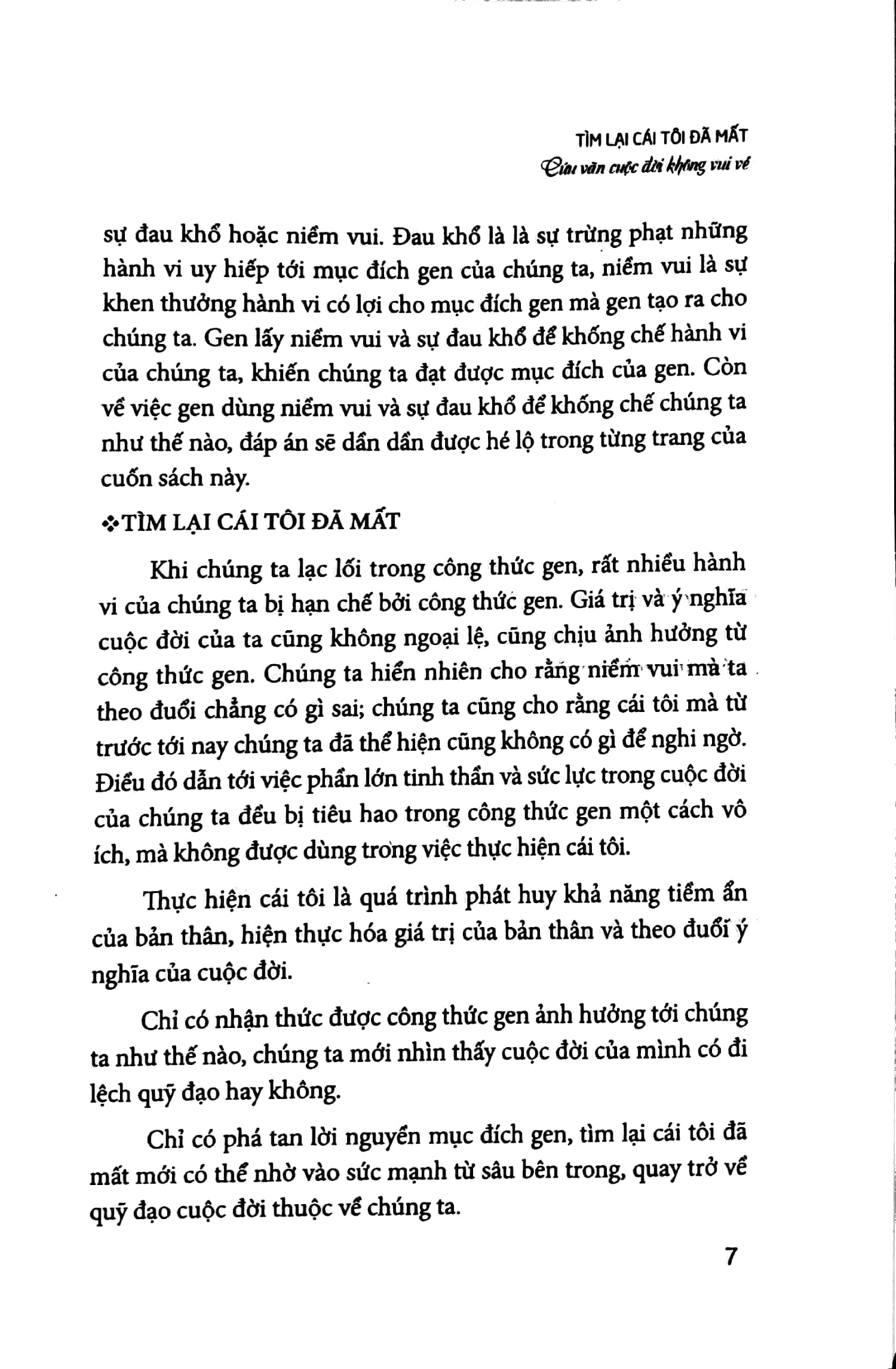 Tìm Lại Cái Tôi Đã Mất PDF đọc ebook online, epub online, nghe sách nói audio miễn phí. Tải sách Tìm Lại Cái Tôi Đã Mất PDF đọc ebook online, epub online, nghe sách nói audio miễn phí.