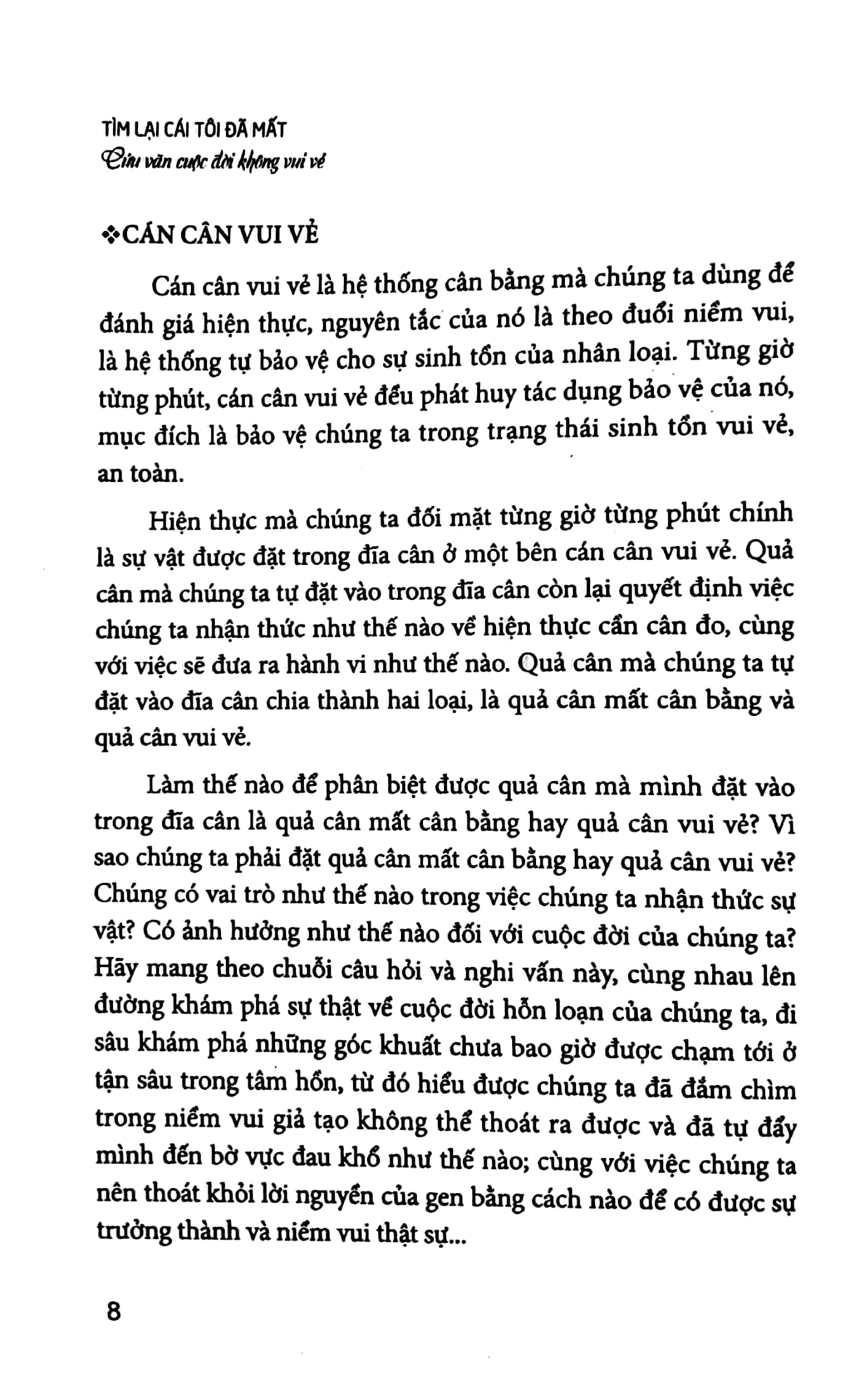 Tìm Lại Cái Tôi Đã Mất PDF đọc ebook online, epub online, nghe sách nói audio miễn phí. Tải sách Tìm Lại Cái Tôi Đã Mất PDF đọc ebook online, epub online, nghe sách nói audio miễn phí.