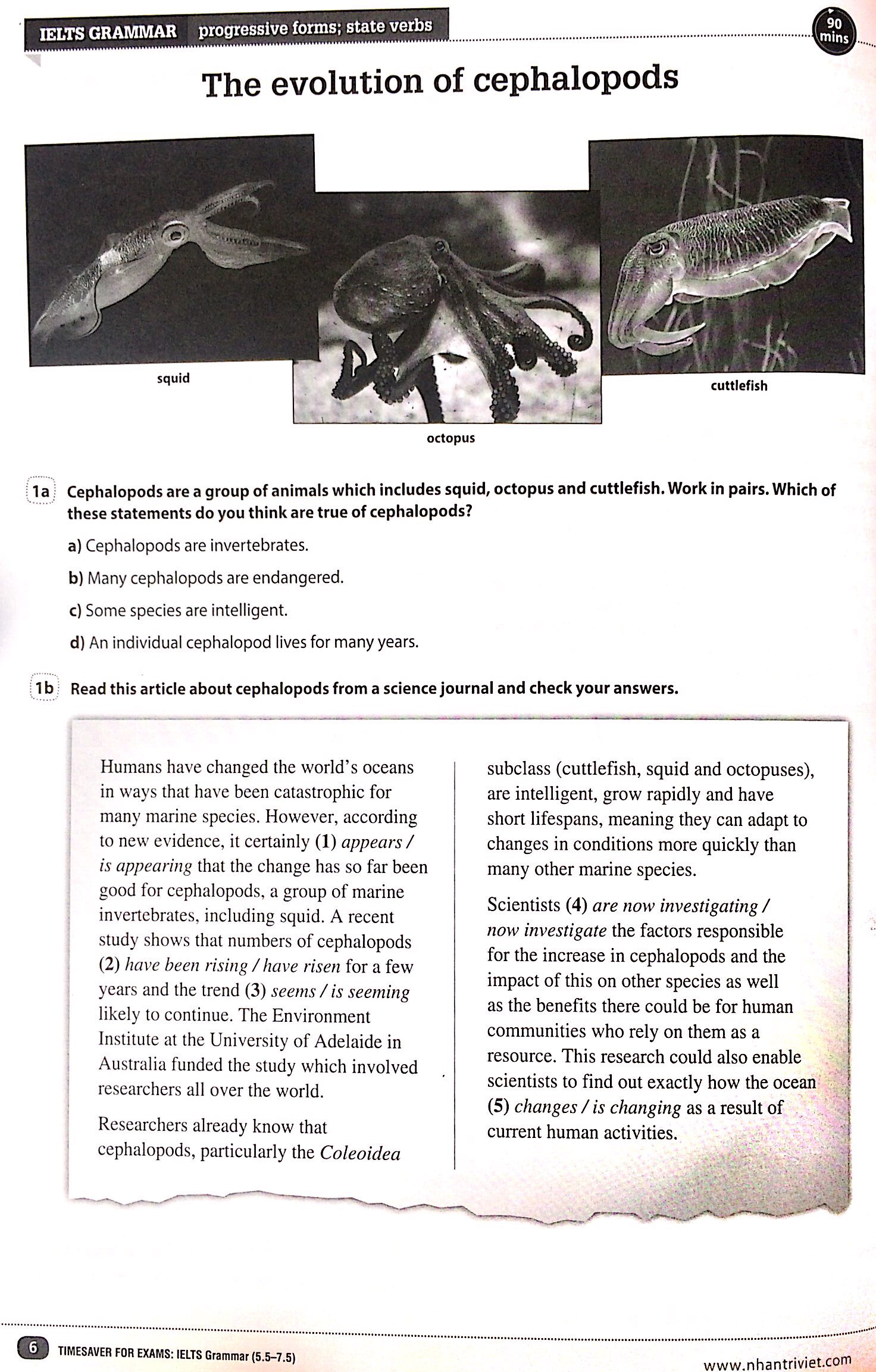 Timesaver for Exams - IELTS Grammar 5.5 - 7.5 PDF