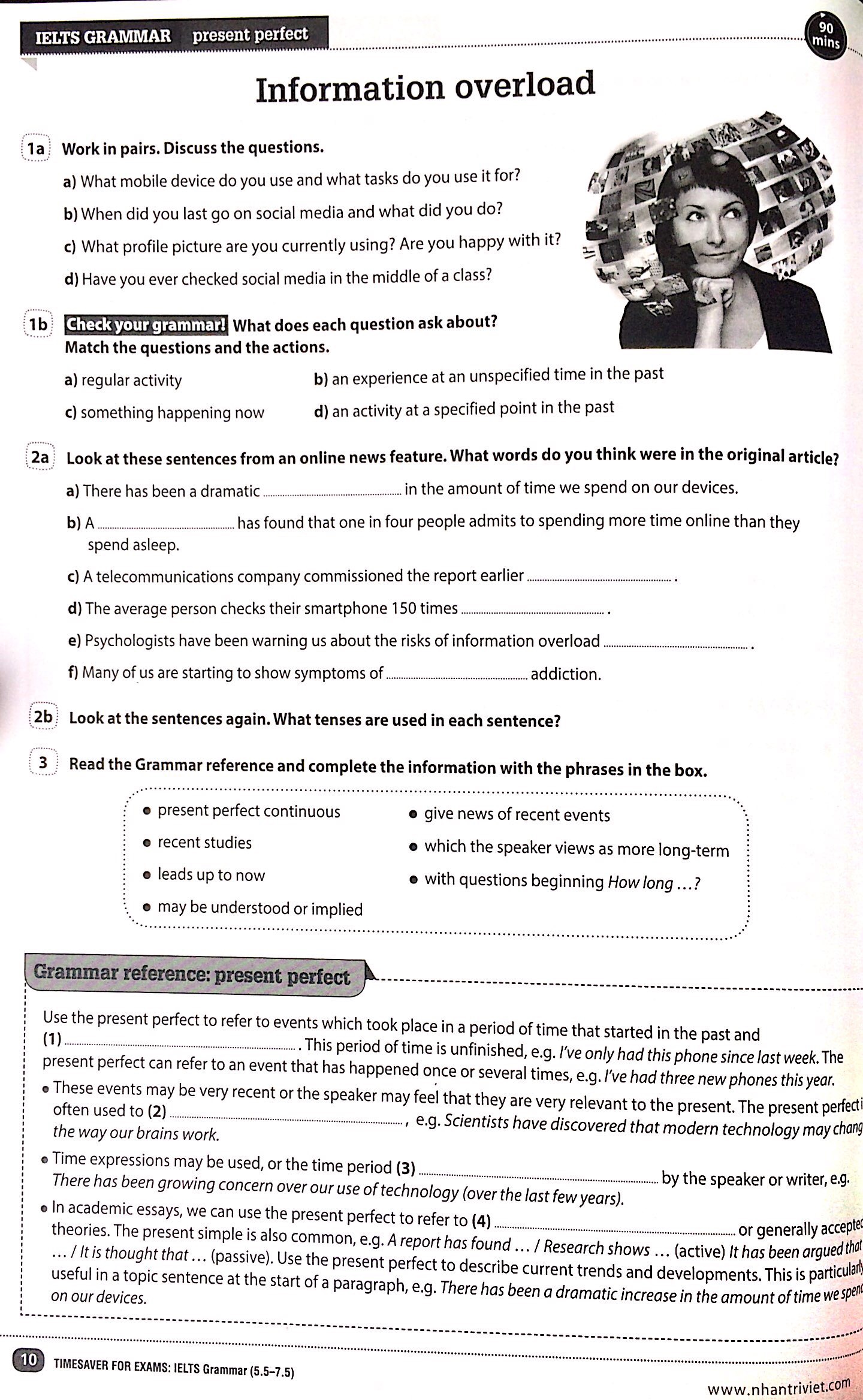 Timesaver for Exams - IELTS Grammar 5.5 - 7.5 PDF