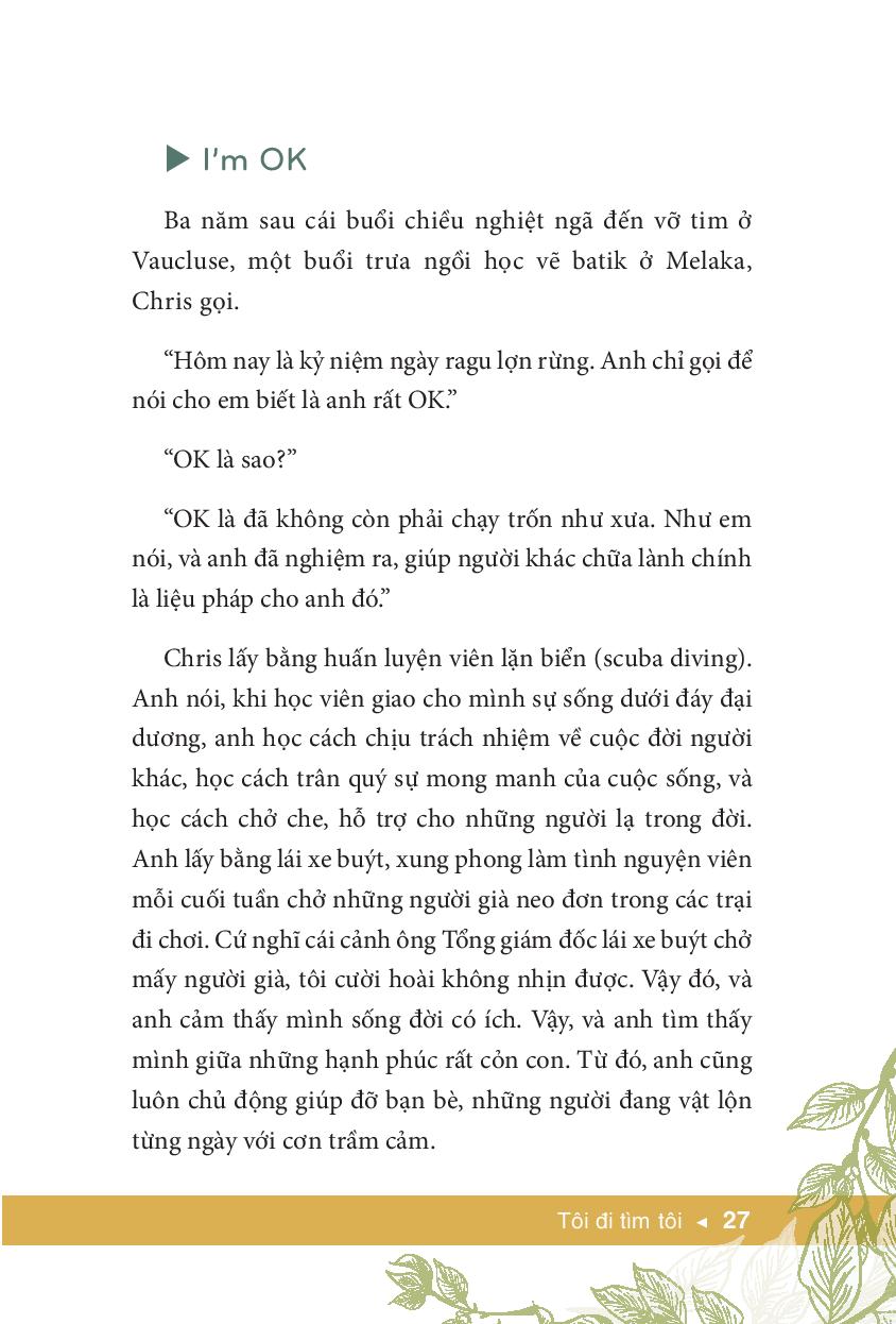 Tôi Đi Tìm Tôi PDF đọc ebook online, epub online, nghe sách nói audio miễn phí.