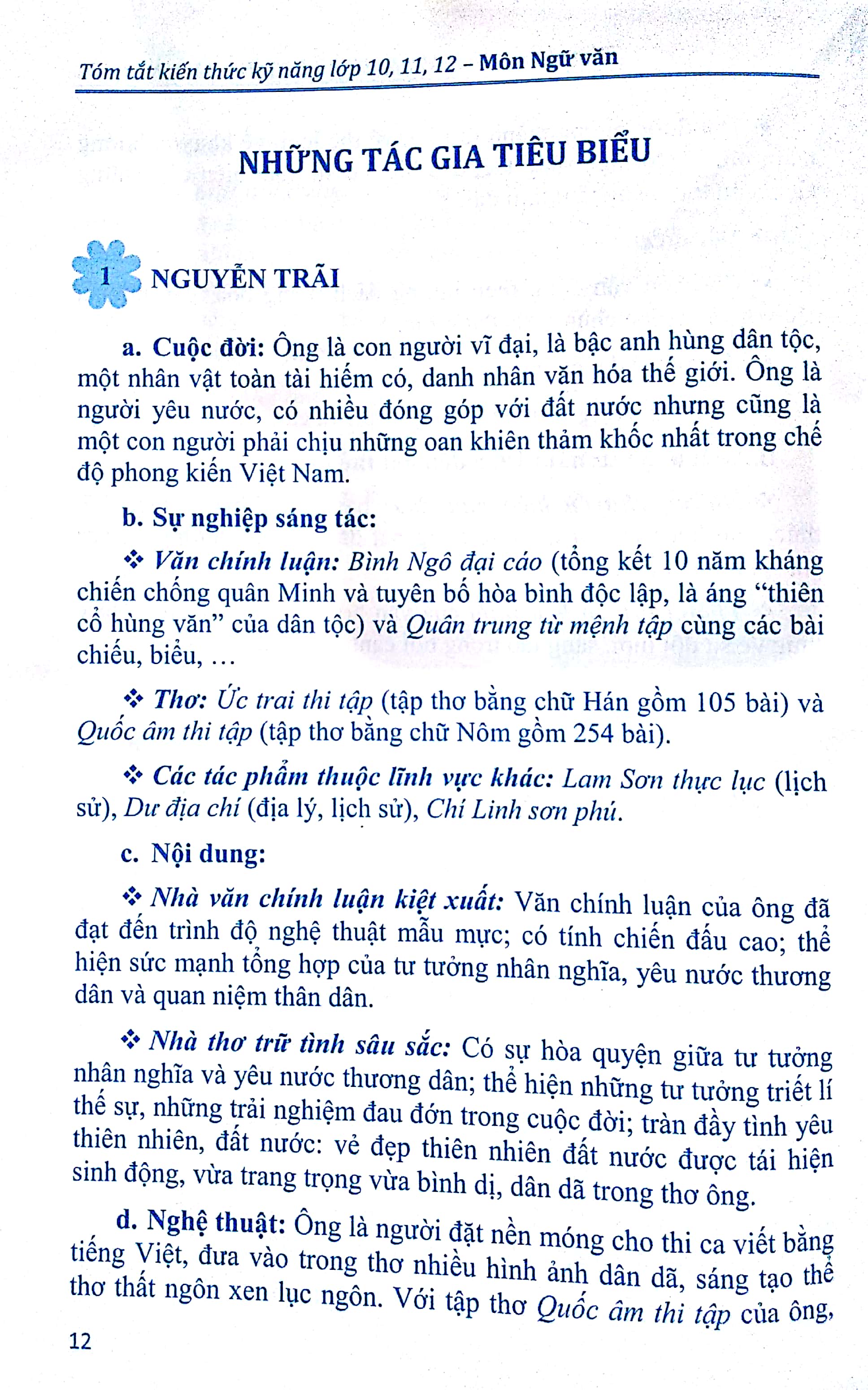 Tóm Tắt Kiến Thức - Kĩ Năng Lớp 10/11/12 Môn Ngữ Văn Chuẩn Bị Cho Kì Thi Thpt PDF đọc ebook online, epub online, nghe sách nói audio miễn phí. Tải sách Tóm Tắt Kiến Thức - Kĩ Năng Lớp 10/11/12 Môn Ngữ Văn Chuẩn Bị Cho Kì Thi Thpt PDF đọc ebook online, epub online, nghe sách nói audio miễn phí.