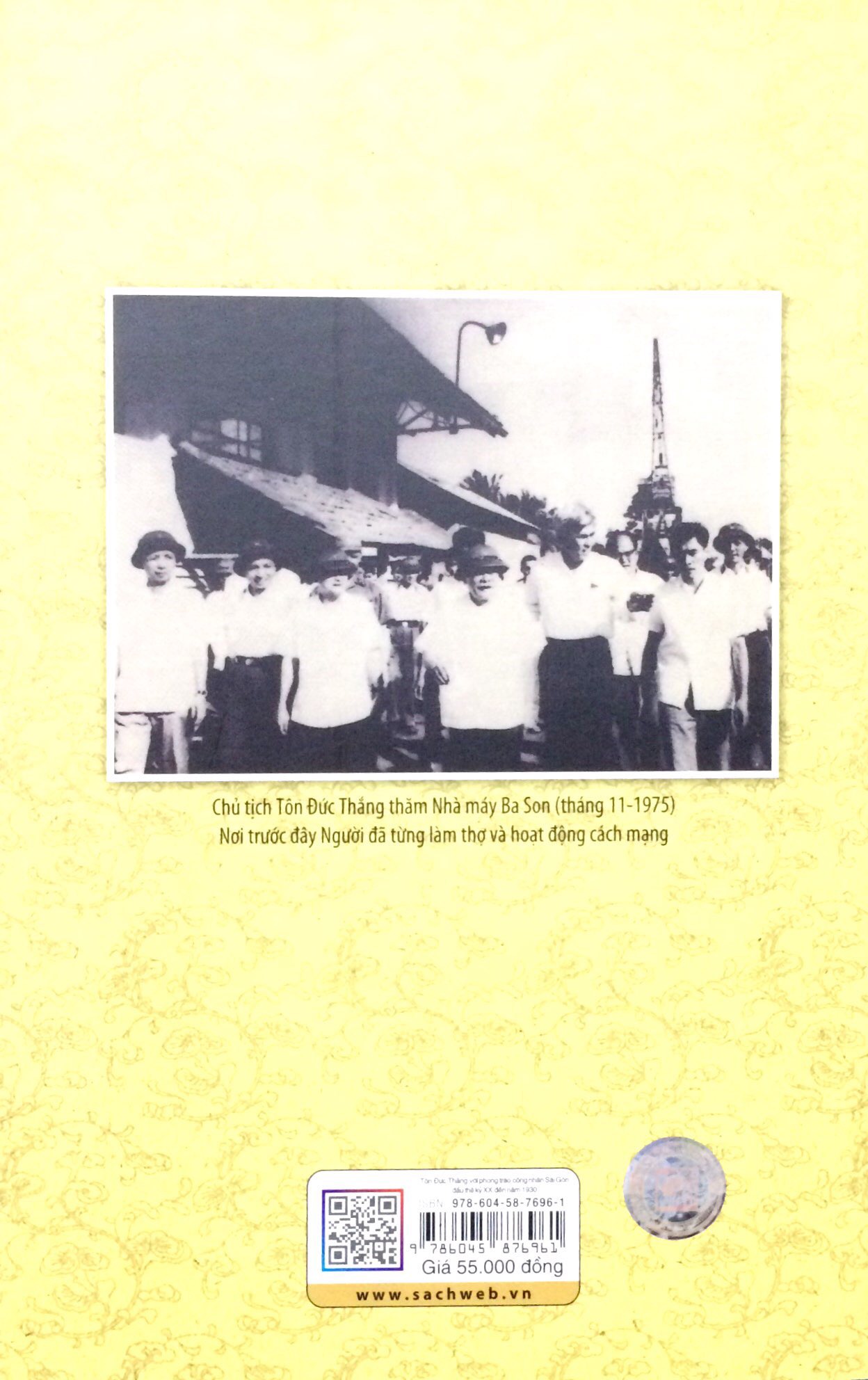 Tôn Đức Thắng Với Phong Trào Công Nhân Sài Gòn Đầu Thế Kỷ Xx Đến Năm 1930 PDF
