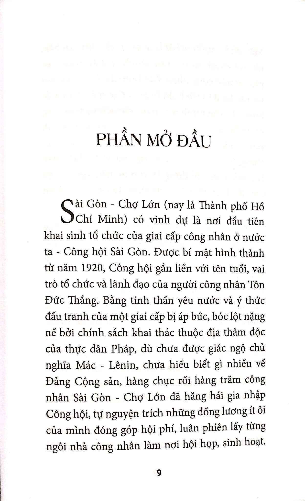Tôn Đức Thắng Với Phong Trào Công Nhân Sài Gòn Đầu Thế Kỷ Xx Đến Năm 1930 PDF