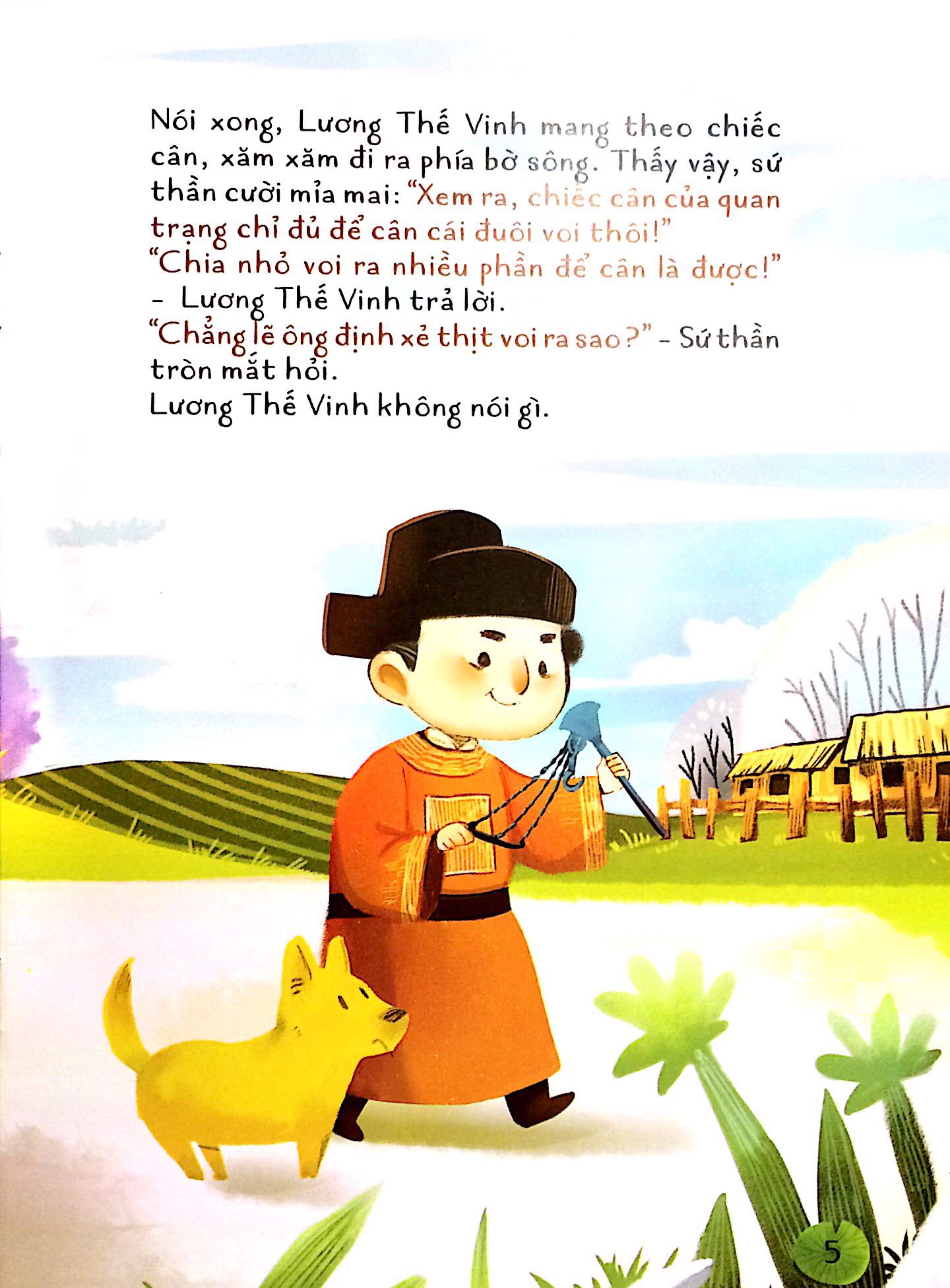 Cổ Tích Việt Nam – Trạng Lường Cân Voi - Hình 2