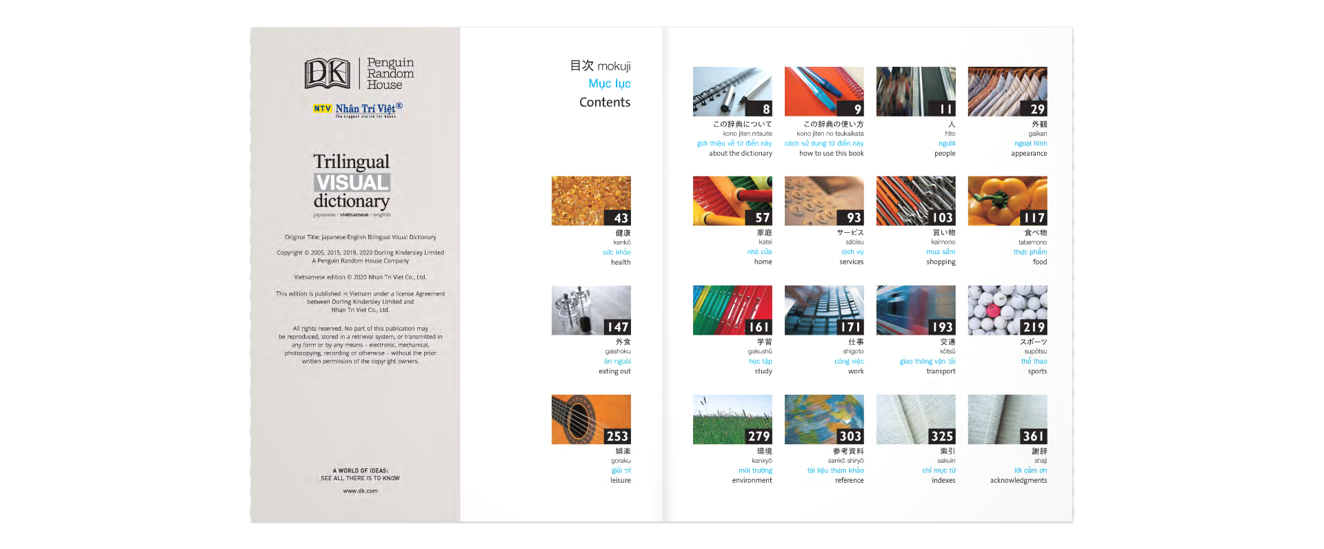 Tải sách Trilingual Visual Dictionary - Japanese-Vietnamese-English PDF đọc ebook online, epub online, nghe sách nói audio miễn phí.