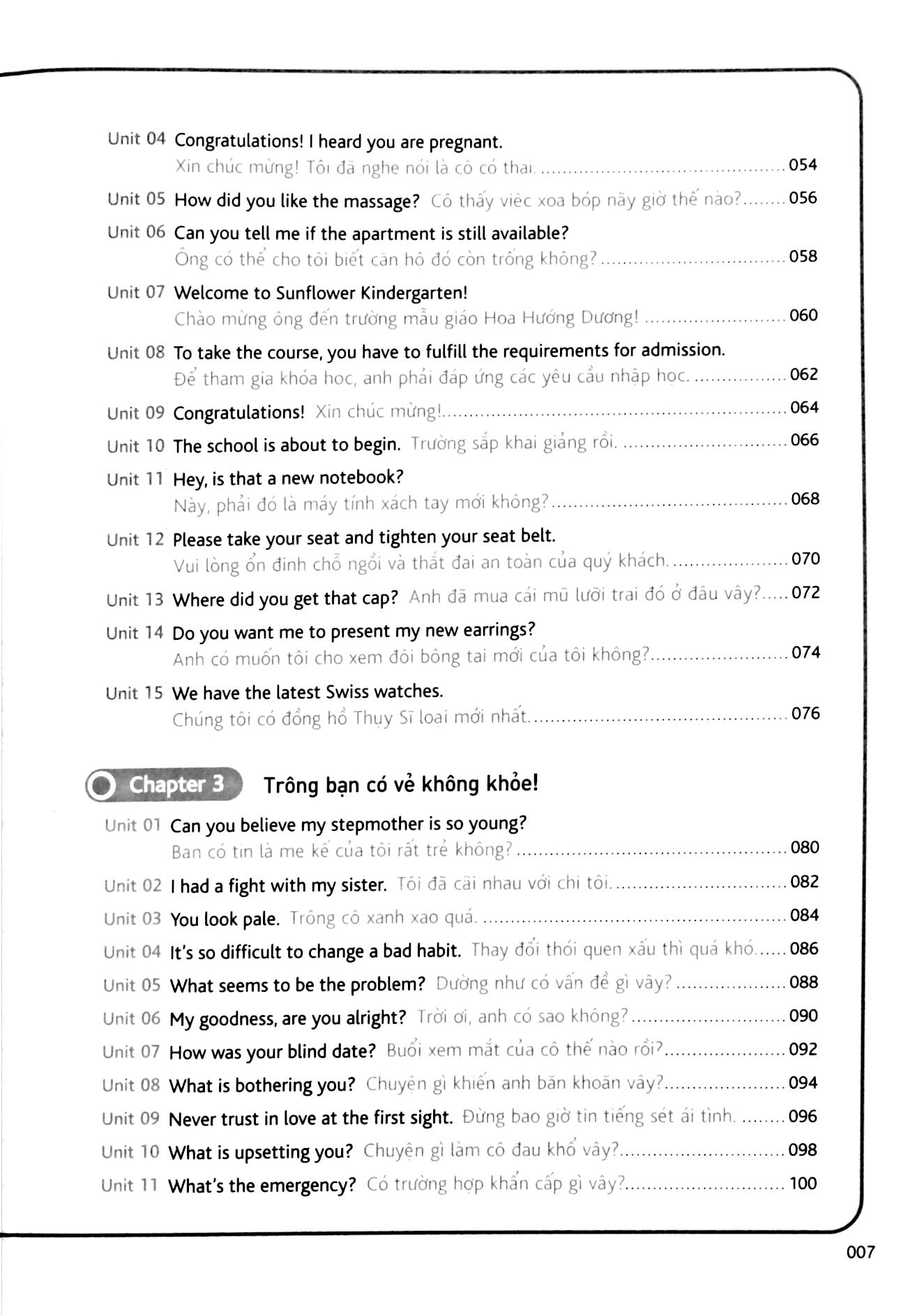 Trò Chuyện Tự Nhiên Bằng Tiếng Anh Qua 180 Tình Huống PDF đọc ebook online, epub online, nghe sách nói audio miễn phí.