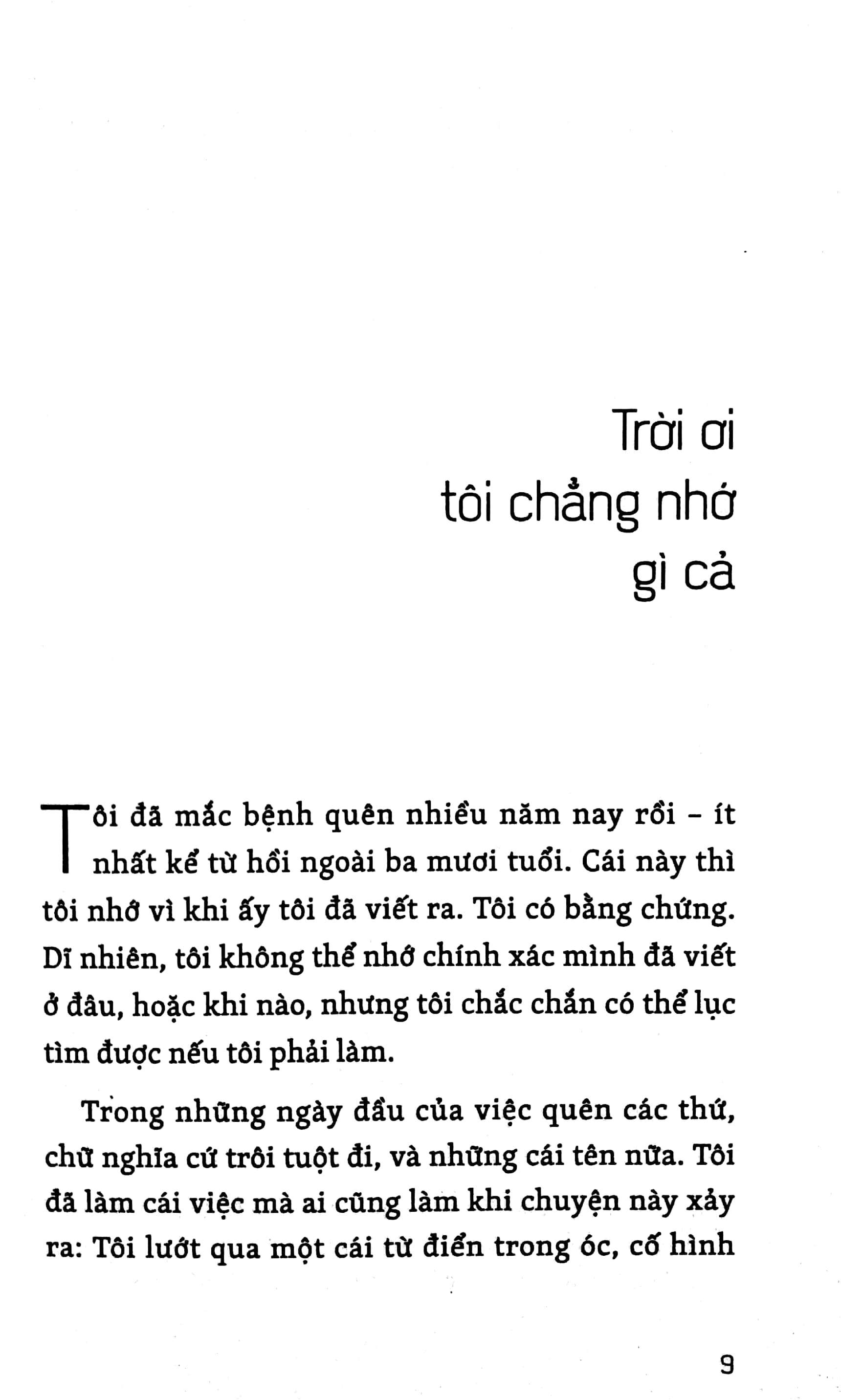 Trời Ơi, Tôi Chẳng Nhớ Gì Cả PDF đọc ebook online, epub online, nghe sách nói audio miễn phí.