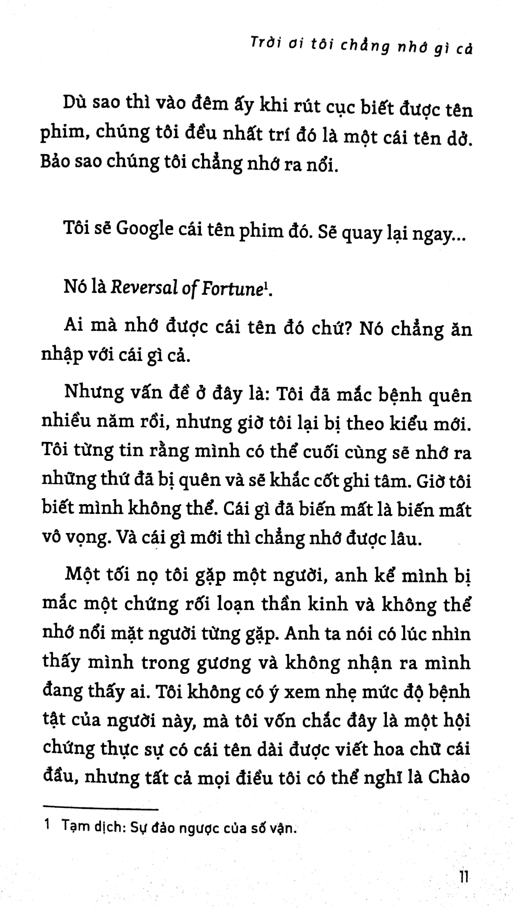 Trời Ơi, Tôi Chẳng Nhớ Gì Cả PDF đọc ebook online, epub online, nghe sách nói audio miễn phí.