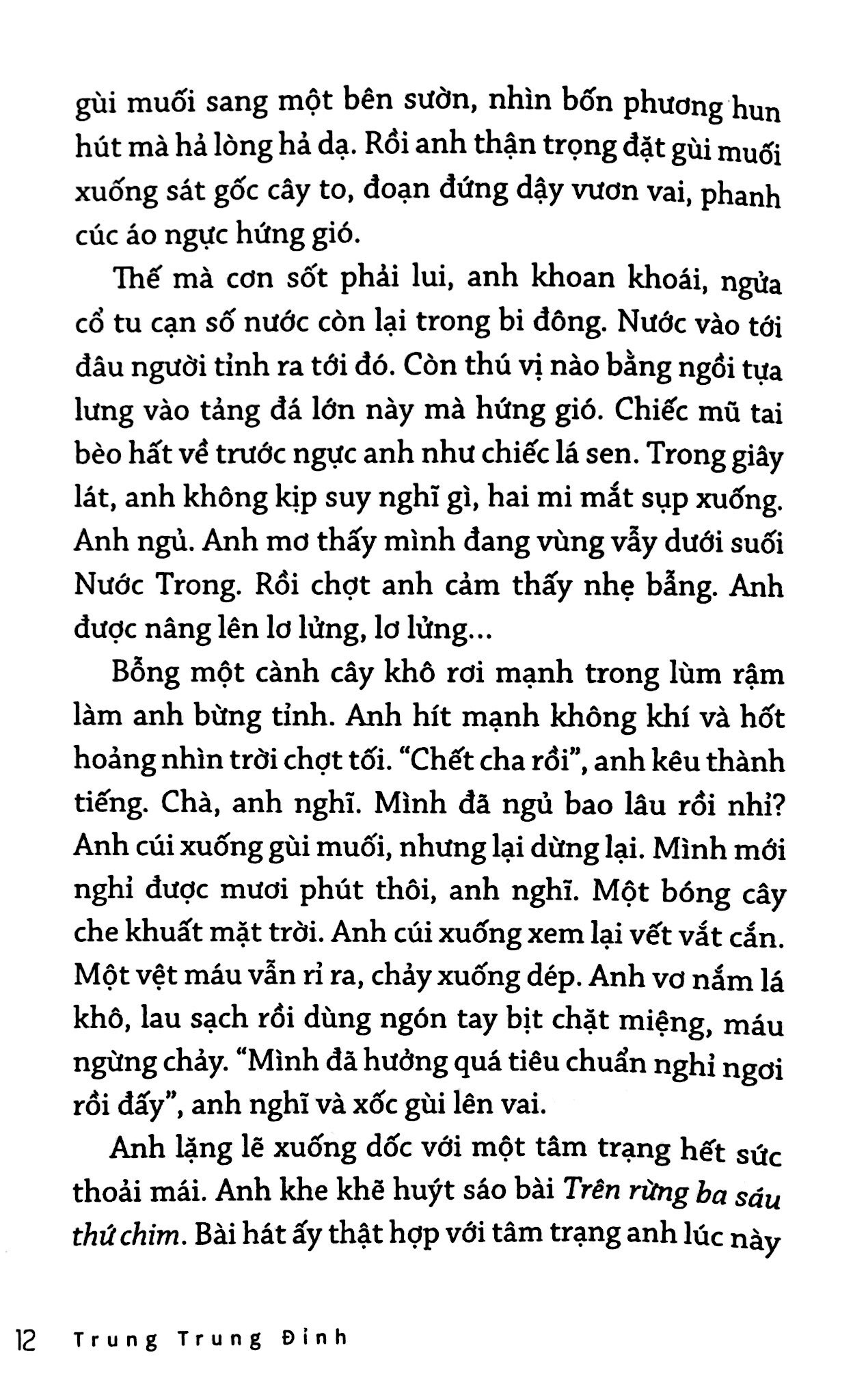 Trung Trung Đỉnh - Lời Chào Quá Khứ PDF đọc ebook online, epub online, nghe sách nói audio miễn phí.