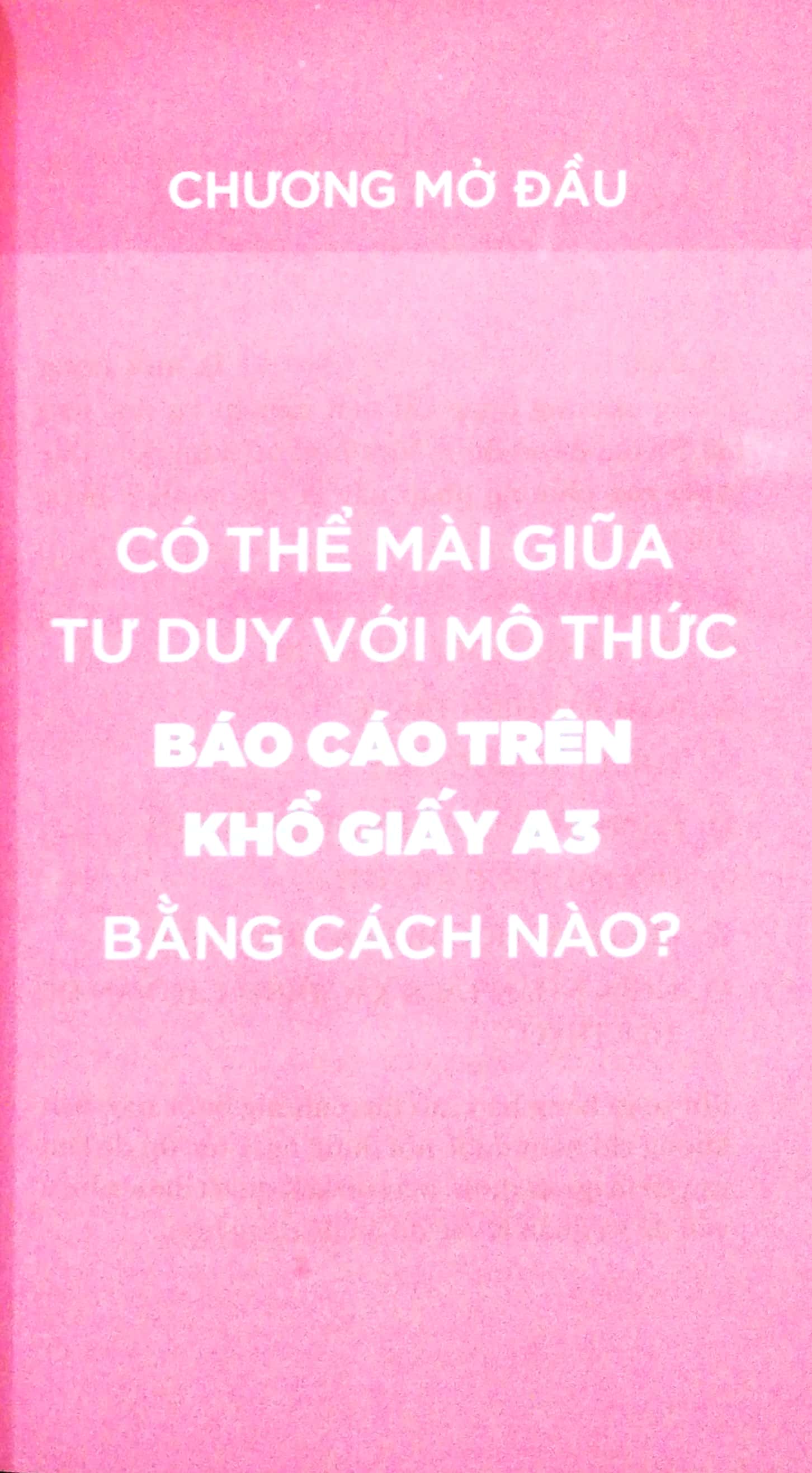 Tư Duy Theo Khổ Giấy A3 PDF Tư Duy Theo Khổ Giấy A3 PDF