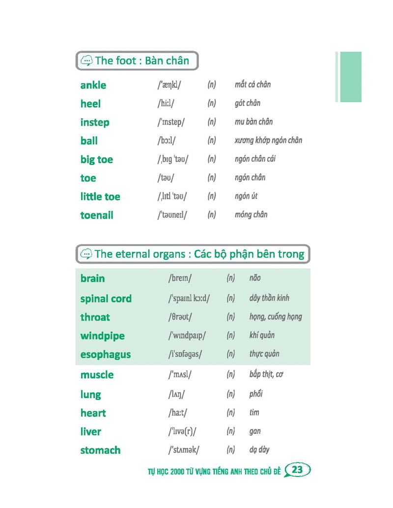 Tự Học 2000 Từ Vựng Tiếng Anh Theo Chủ Đề PDF đọc ebook online, epub online, nghe sách nói audio miễn phí. Tải sách Tự Học 2000 Từ Vựng Tiếng Anh Theo Chủ Đề PDF đọc ebook online, epub online, nghe sách nói audio miễn phí.