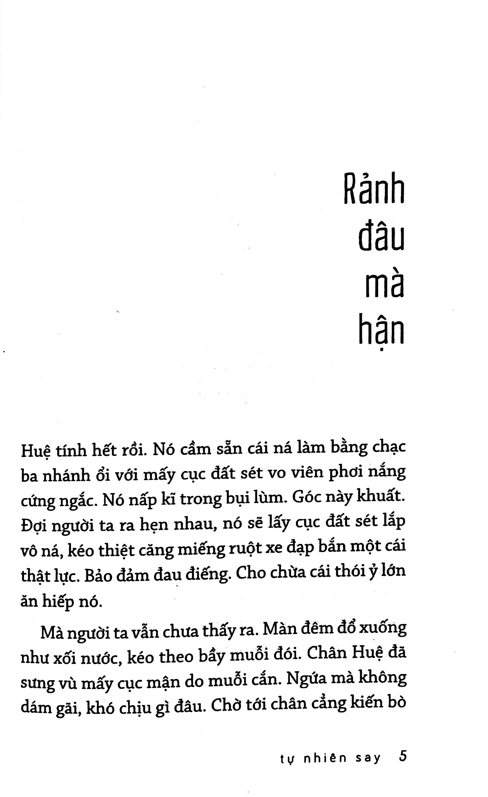 Tự Nhiên Say - Văn Học Tuổi 20 PDF