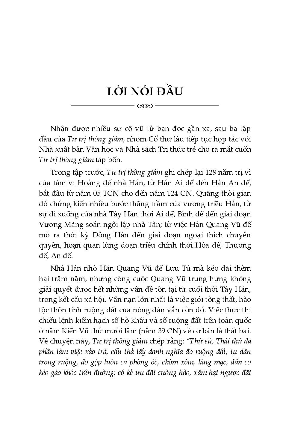 Bộ Tư Trị Thông Giám - Tập 4 PDF Bộ Tư Trị Thông Giám - Tập 4 PDF