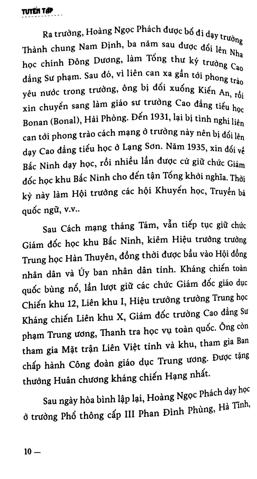 Tuyển Tập Hoàng Ngọc Phách PDF đọc ebook online, epub online, nghe sách nói audio miễn phí.