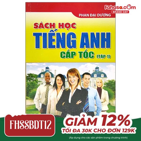 Bộ Sách Học Tiếng Anh Cấp Tốc - Tập 1 (Tái Bản)
