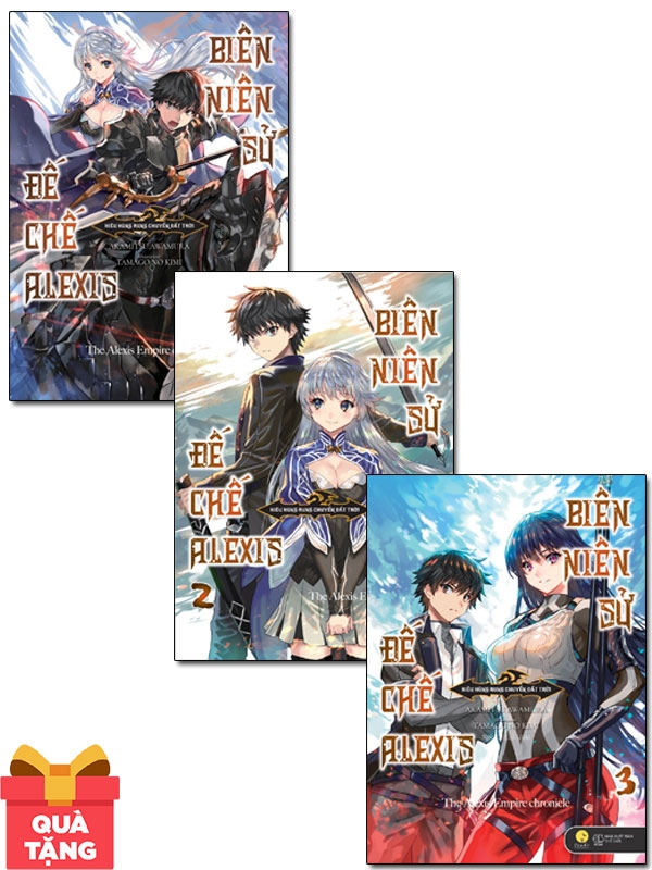 Combo Biên Niên Sử Đế Chế Alexis - Kiêu Hùng Rung Chuyển Đất Trời - Tập 1 + 2 + 3 - Tặng Kèm Quà Đặc Biệt (Số Lượng Có Hạn) - Bộ 3 Cuốn
