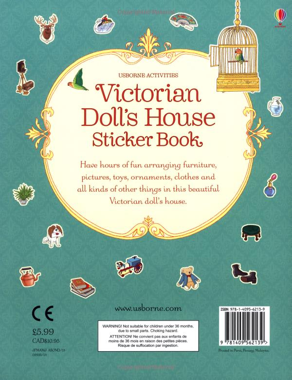 Victorian Doll's House sticker book