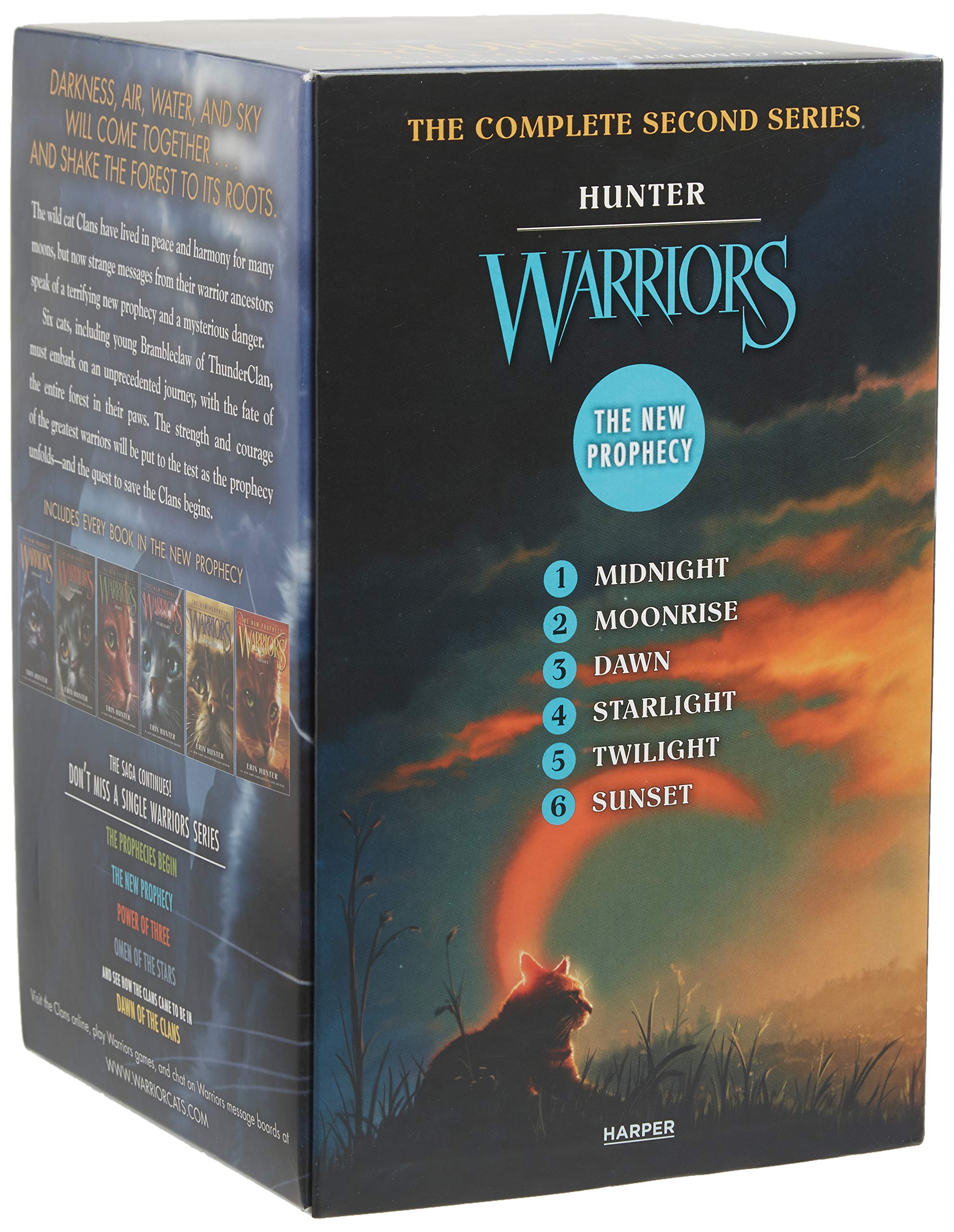 Warriors The New Prophecy Set The Complete Second Series